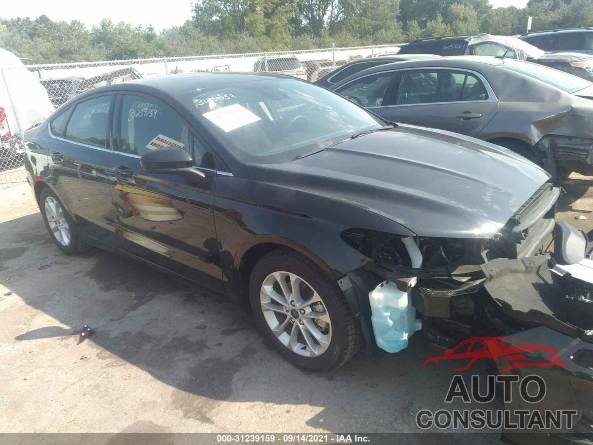 FORD FUSION 2020 - 3FA6P0HD5LR254357
