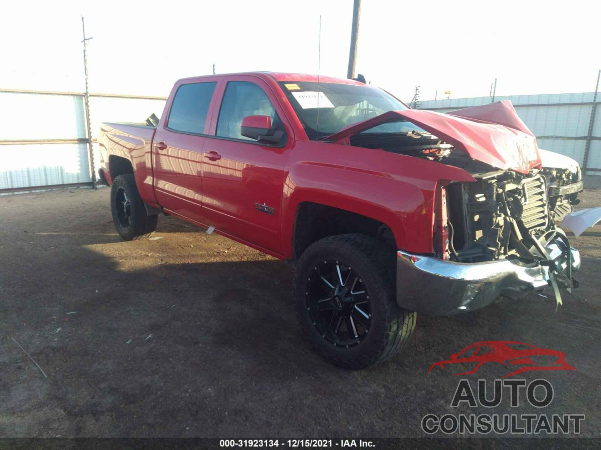 CHEVROLET SILVERADO 1500 2017 - 3GCUKREC3HG457900