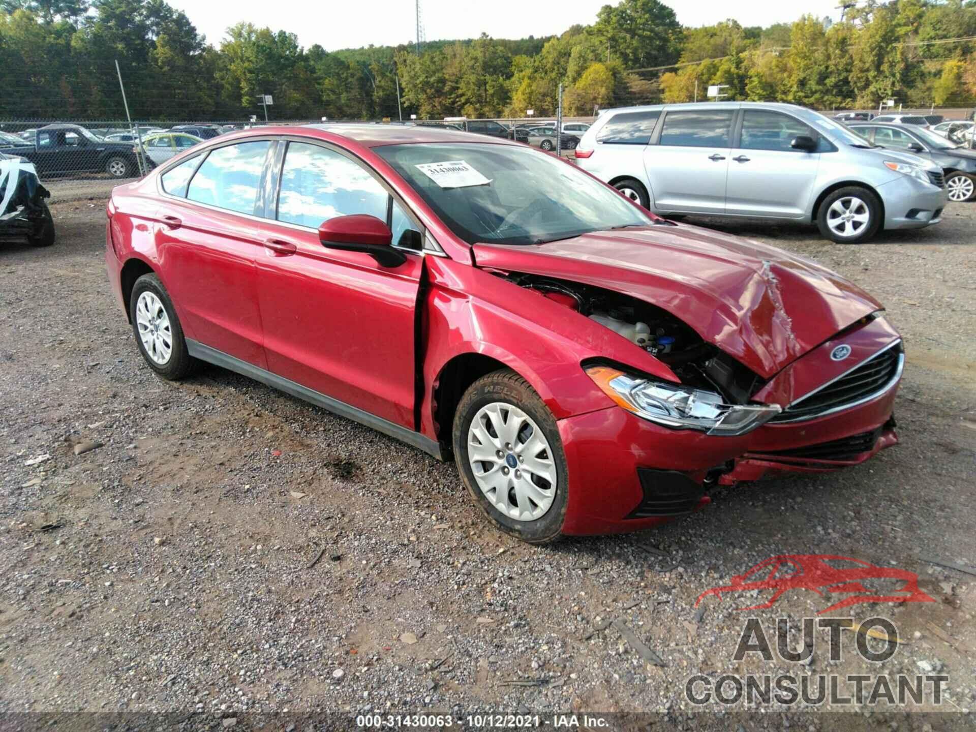 FORD FUSION 2020 - 3FA6P0G72LR102760