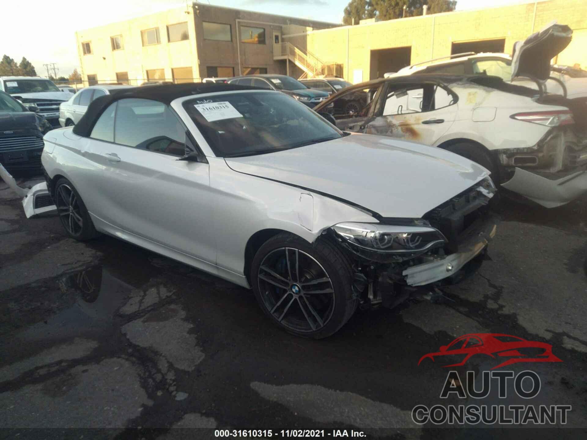 BMW 2 SERIES 2018 - WBA2N1C52JVC28139