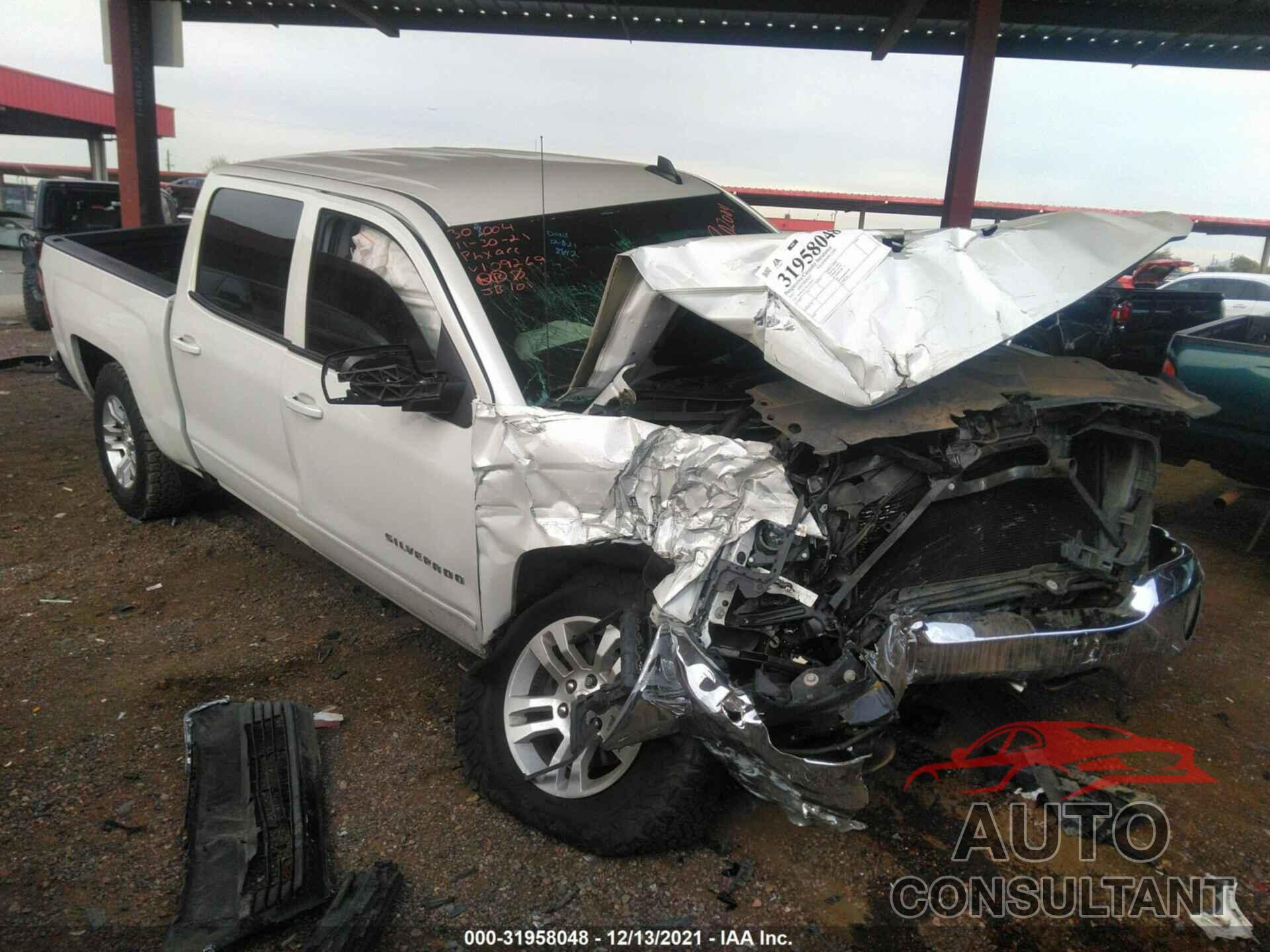 CHEVROLET SILVERADO 1500 2017 - 3GCPCREC0HG109269