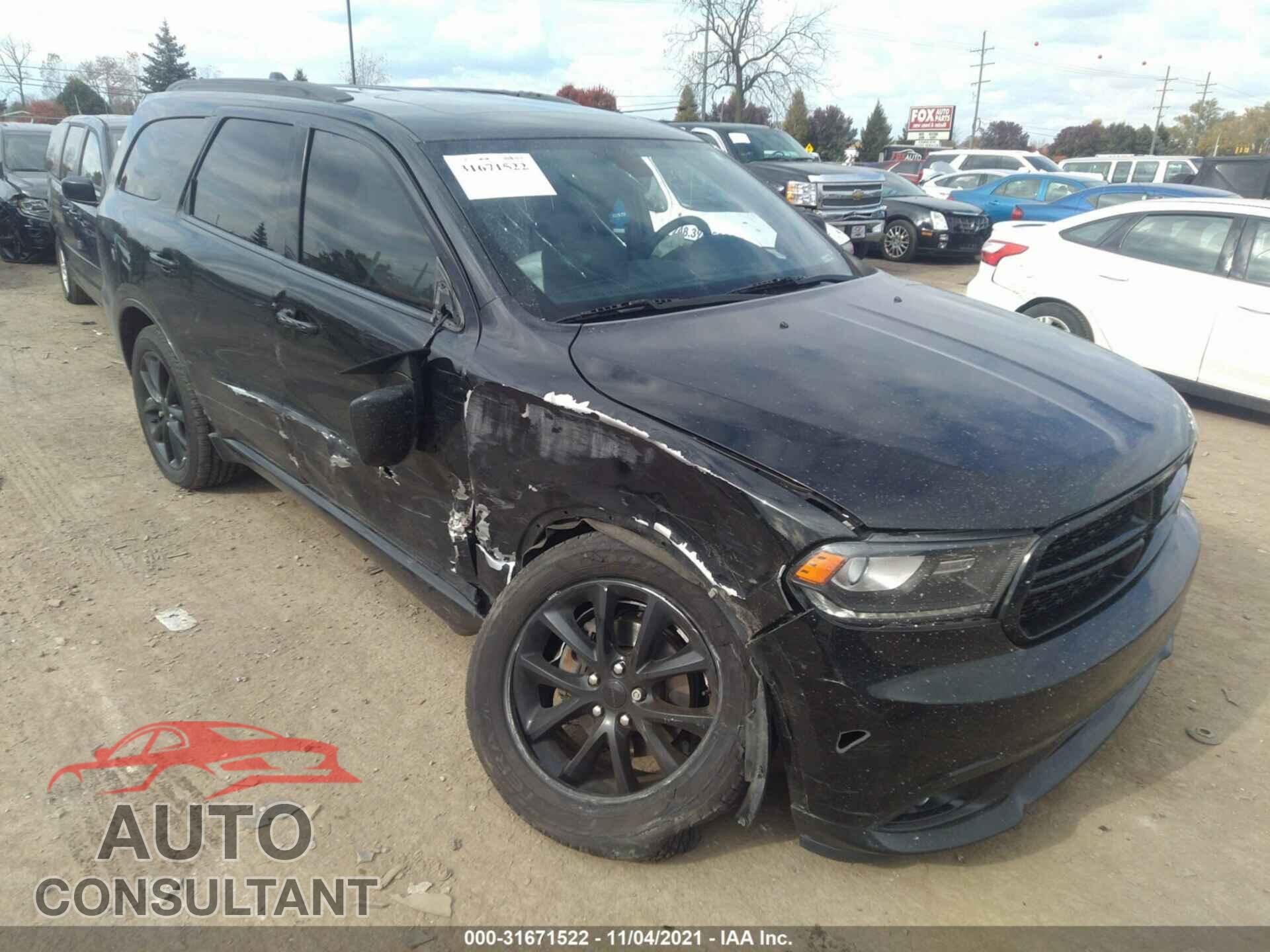 DODGE DURANGO 2018 - 1C4RDJDG8JC317226