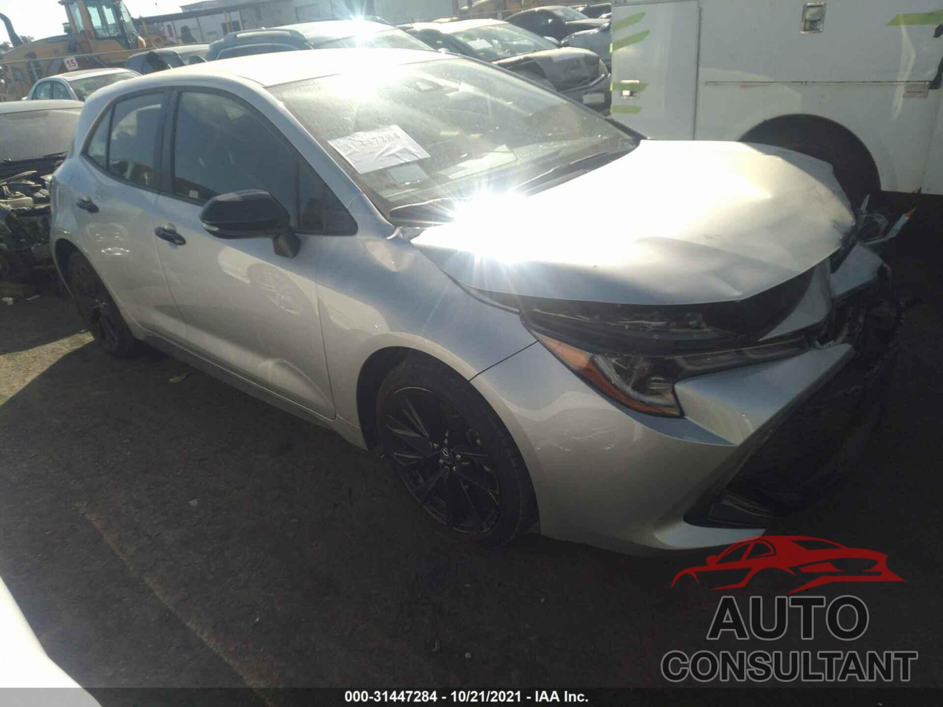 TOYOTA COROLLA HATCHBACK 2021 - JTND4MBE1M3132383