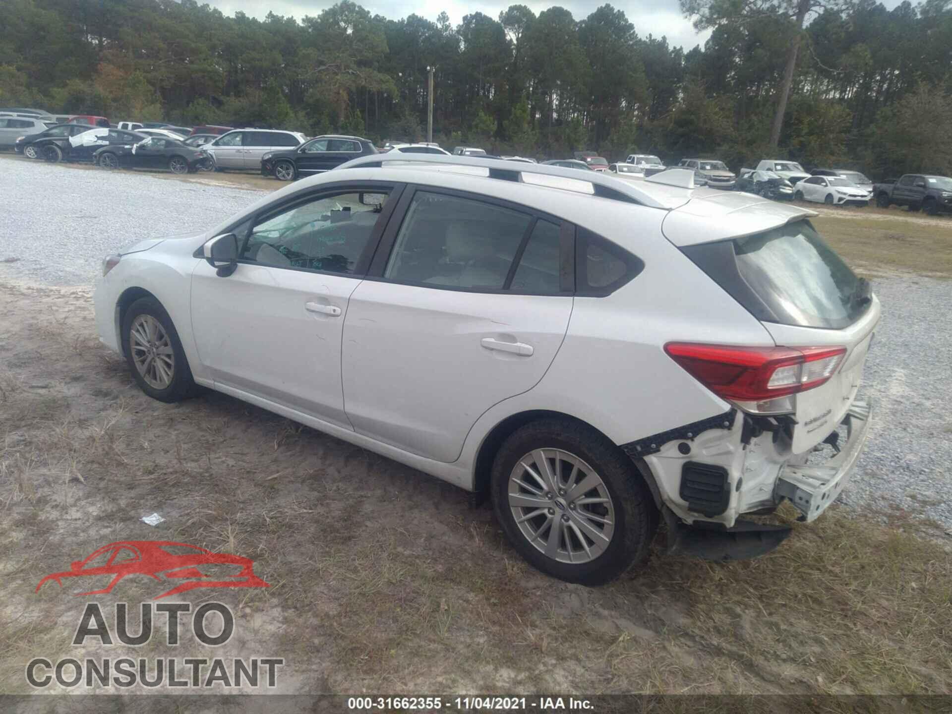 SUBARU IMPREZA 2018 - 4S3GTAB64J3746352