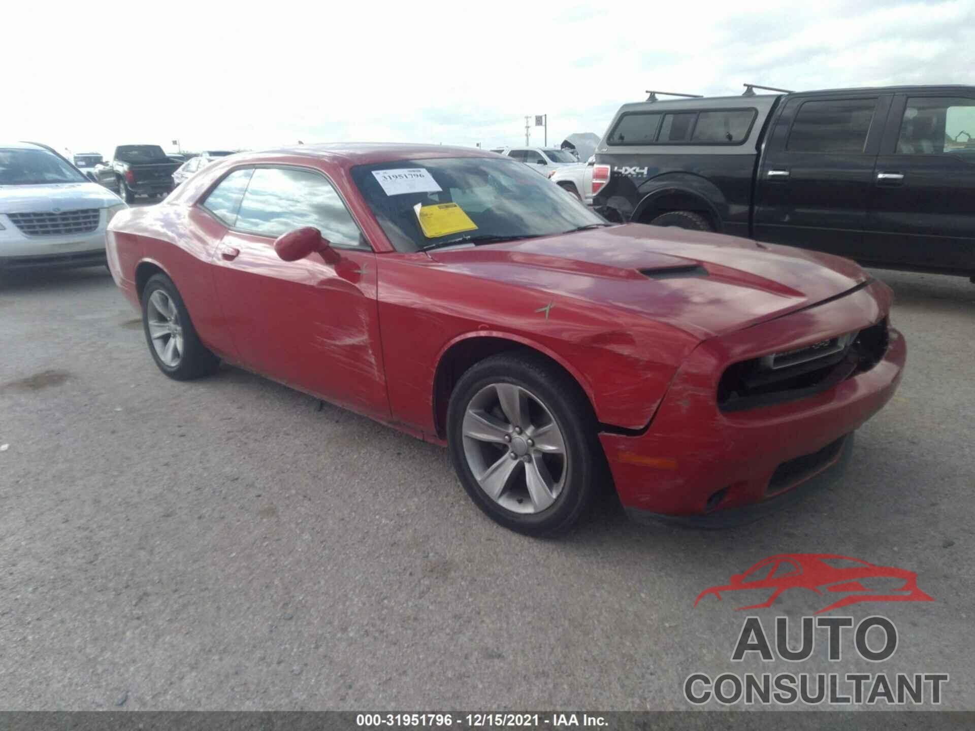 DODGE CHALLENGER 2016 - 2C3CDZAG2GH316639