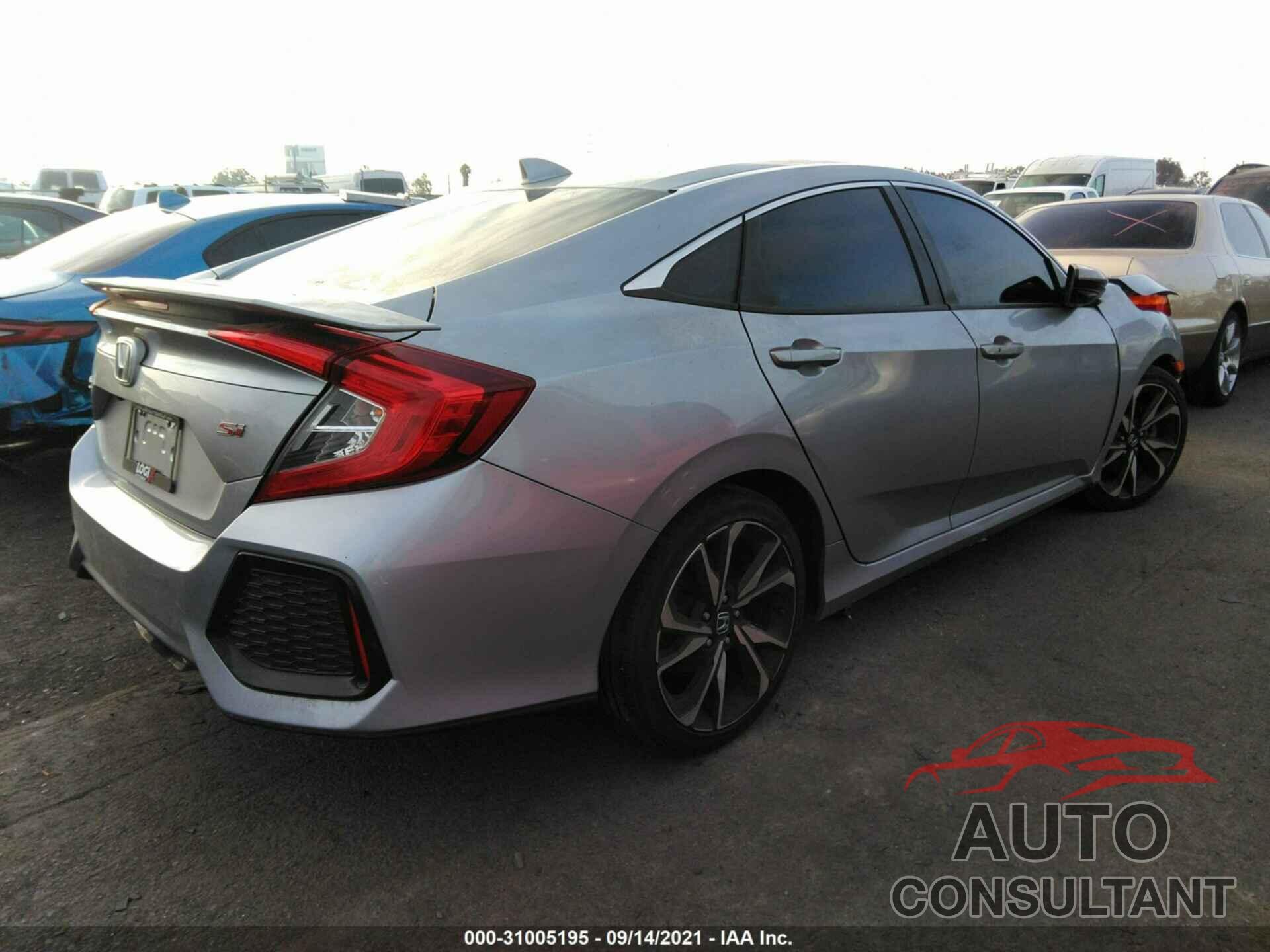 HONDA CIVIC SI SEDAN 2018 - 2HGFC1E57JH710247