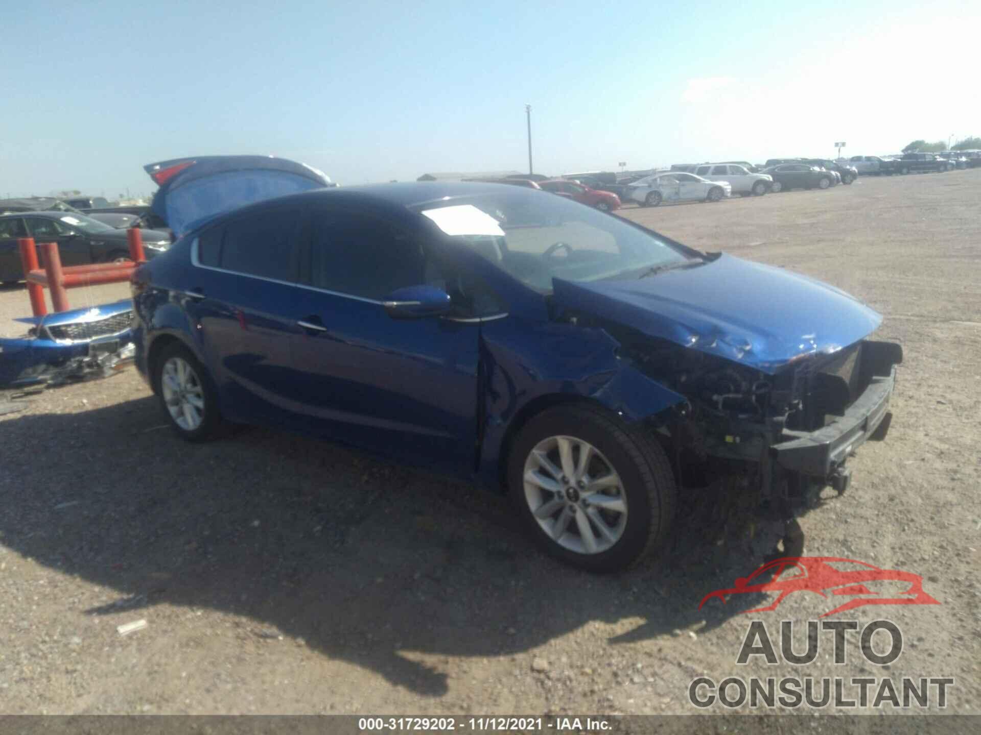 KIA FORTE 2017 - 3KPFL4A70HE099359
