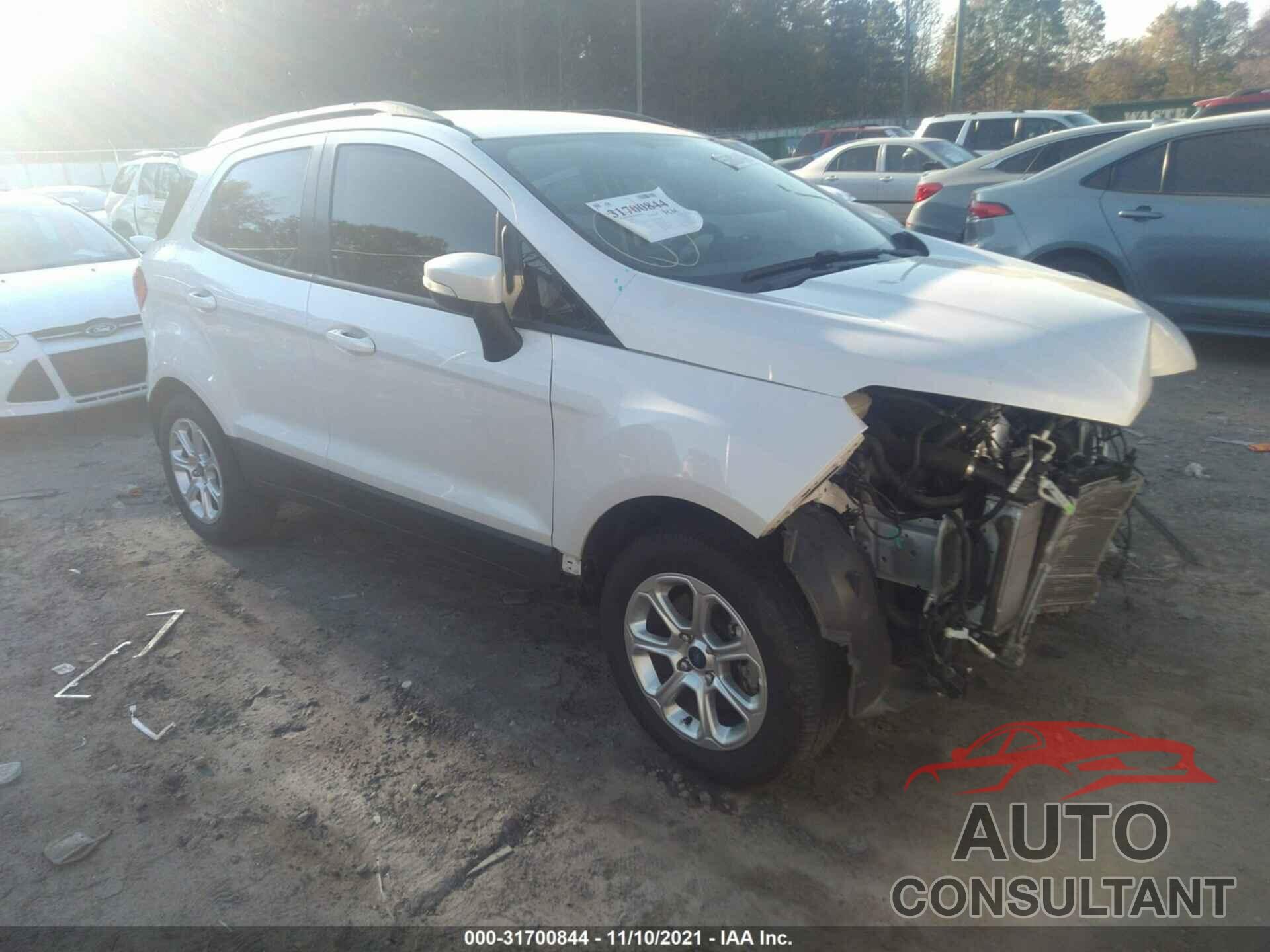 FORD ECOSPORT 2020 - MAJ3S2GE0LC336938