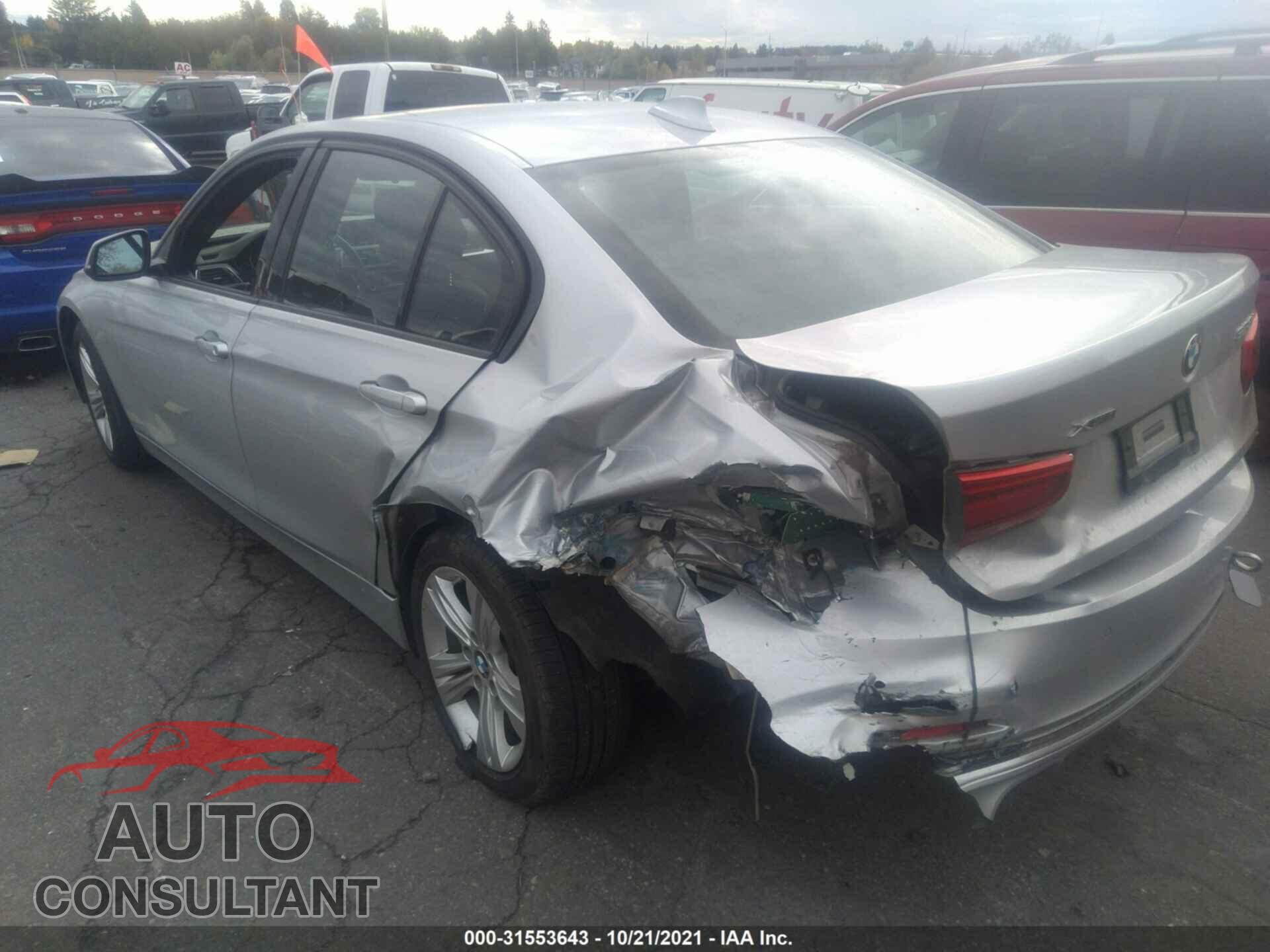 BMW 3 SERIES 2016 - WBA8E3G53GNU38528