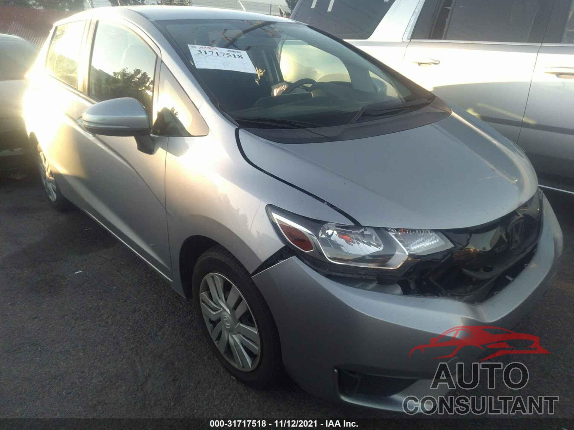 HONDA FIT 2017 - 3HGGK5H51HM709309