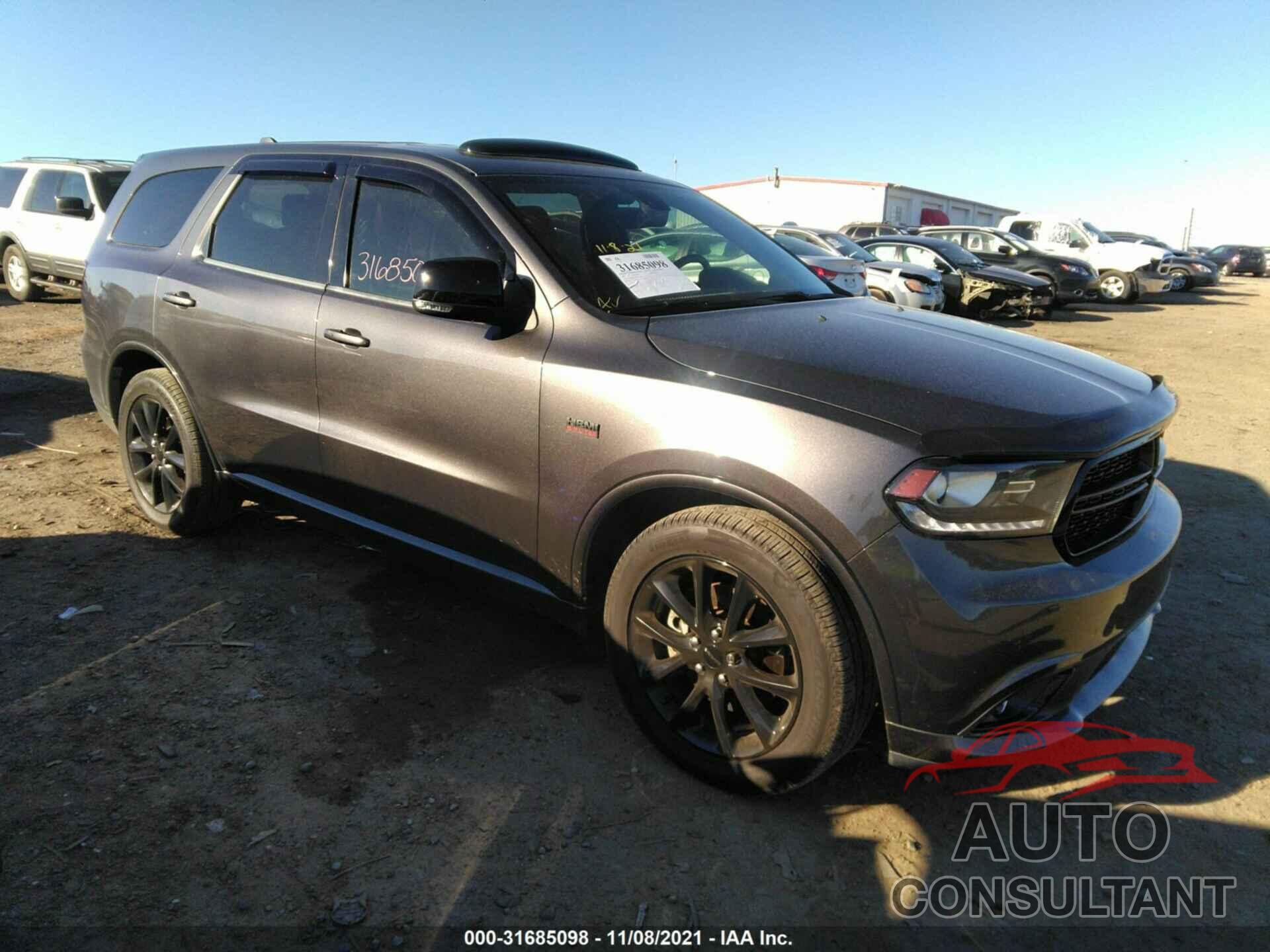DODGE DURANGO 2017 - 1C4SDHCT8HC615066