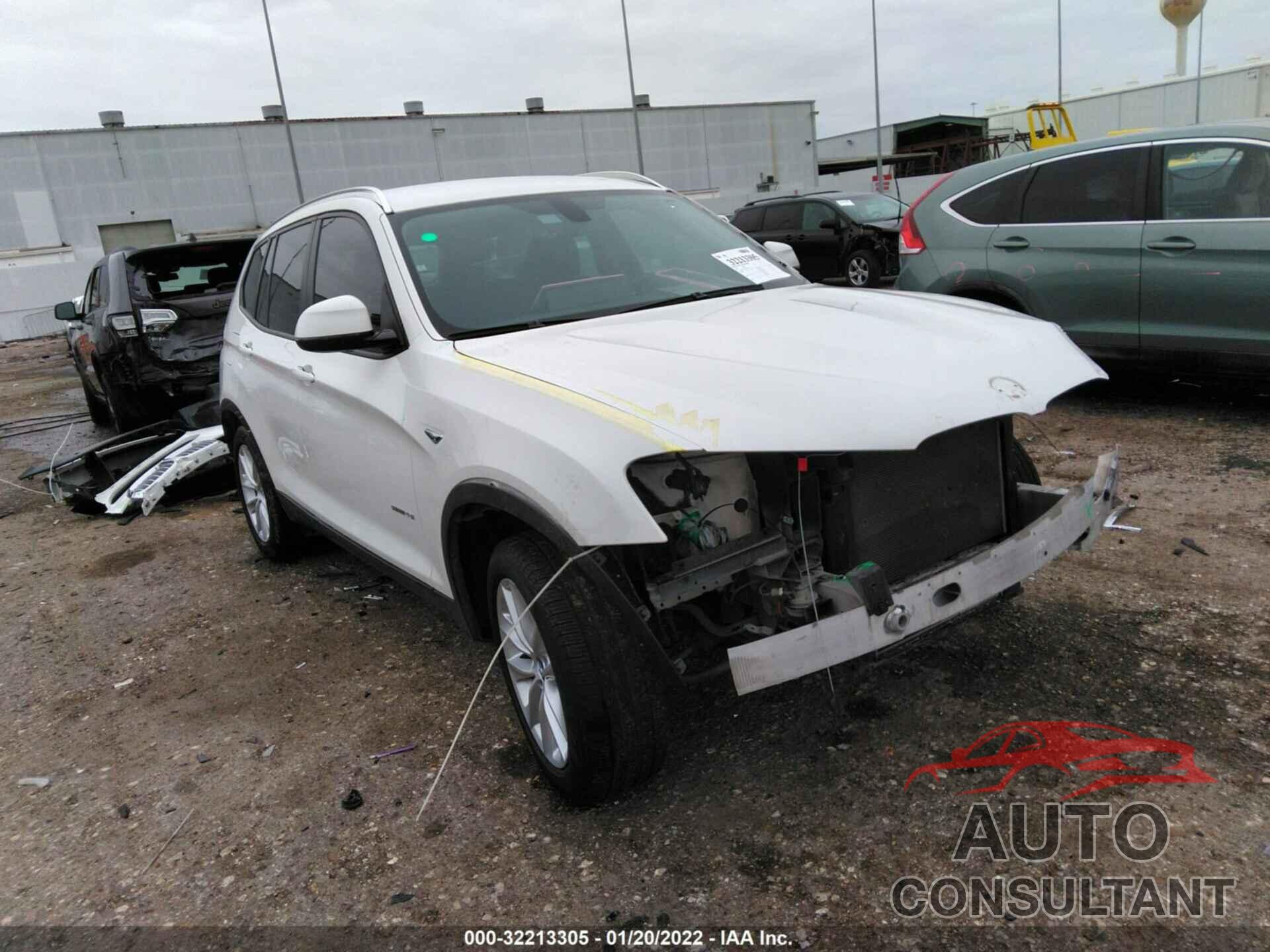 BMW X3 2017 - 5UXWZ7C35H0V87076
