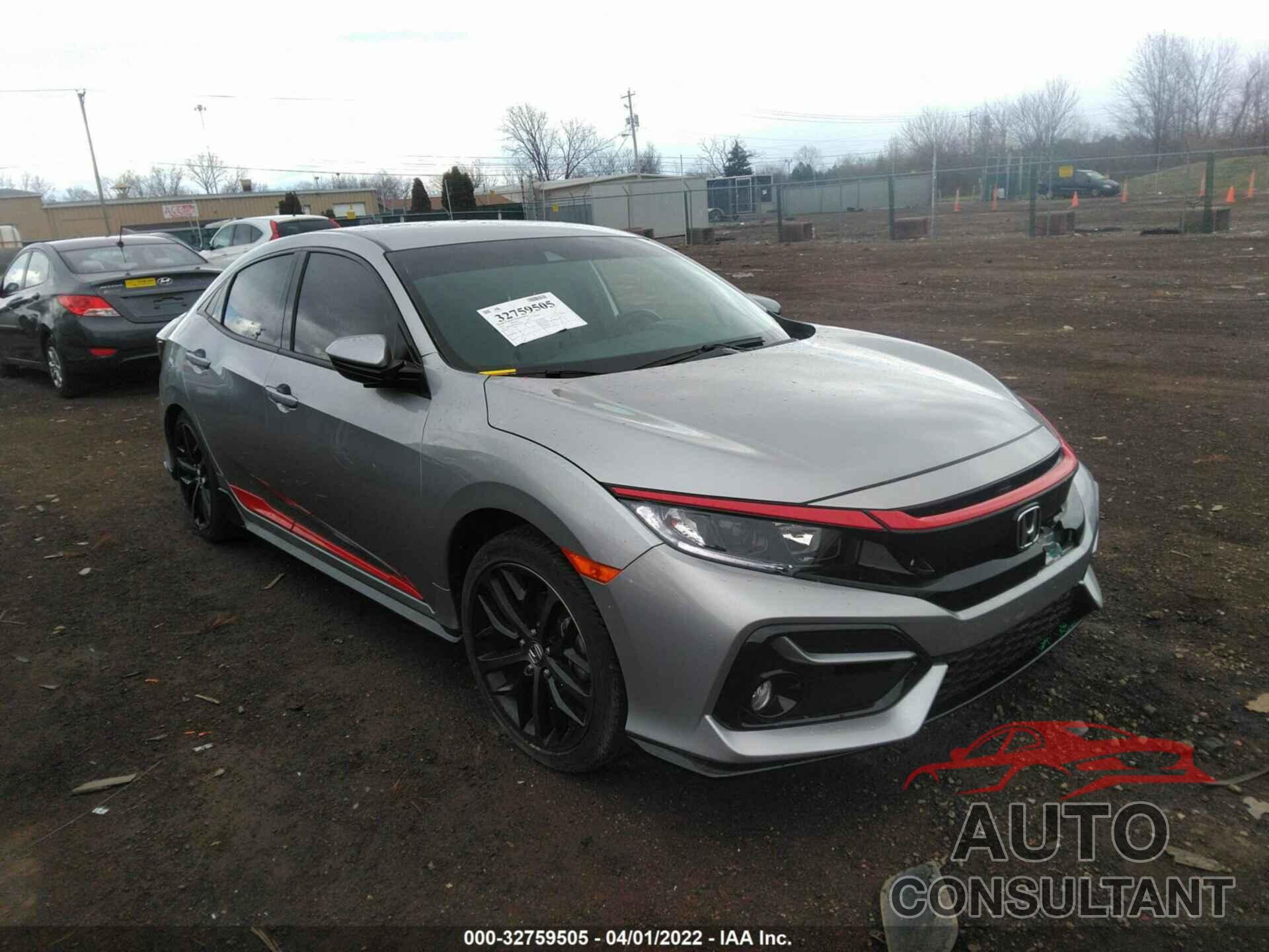 HONDA CIVIC HATCHBACK 2021 - SHHFK7H46MU220320
