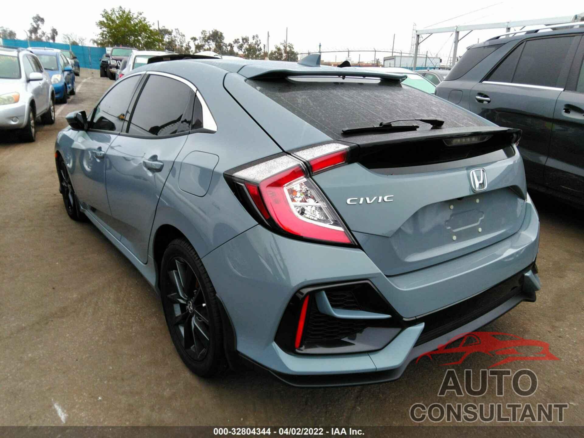 HONDA CIVIC HATCHBACK 2021 - SHHFK7H60MU406498