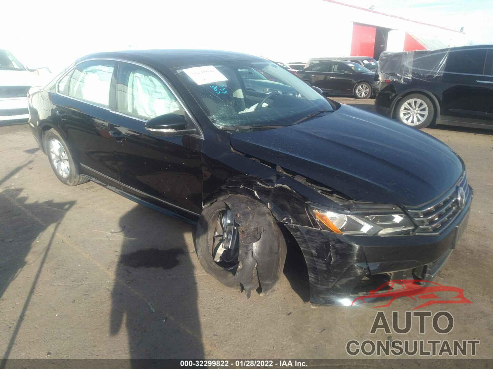 VOLKSWAGEN PASSAT 2016 - 1VWAT7A38GC062202