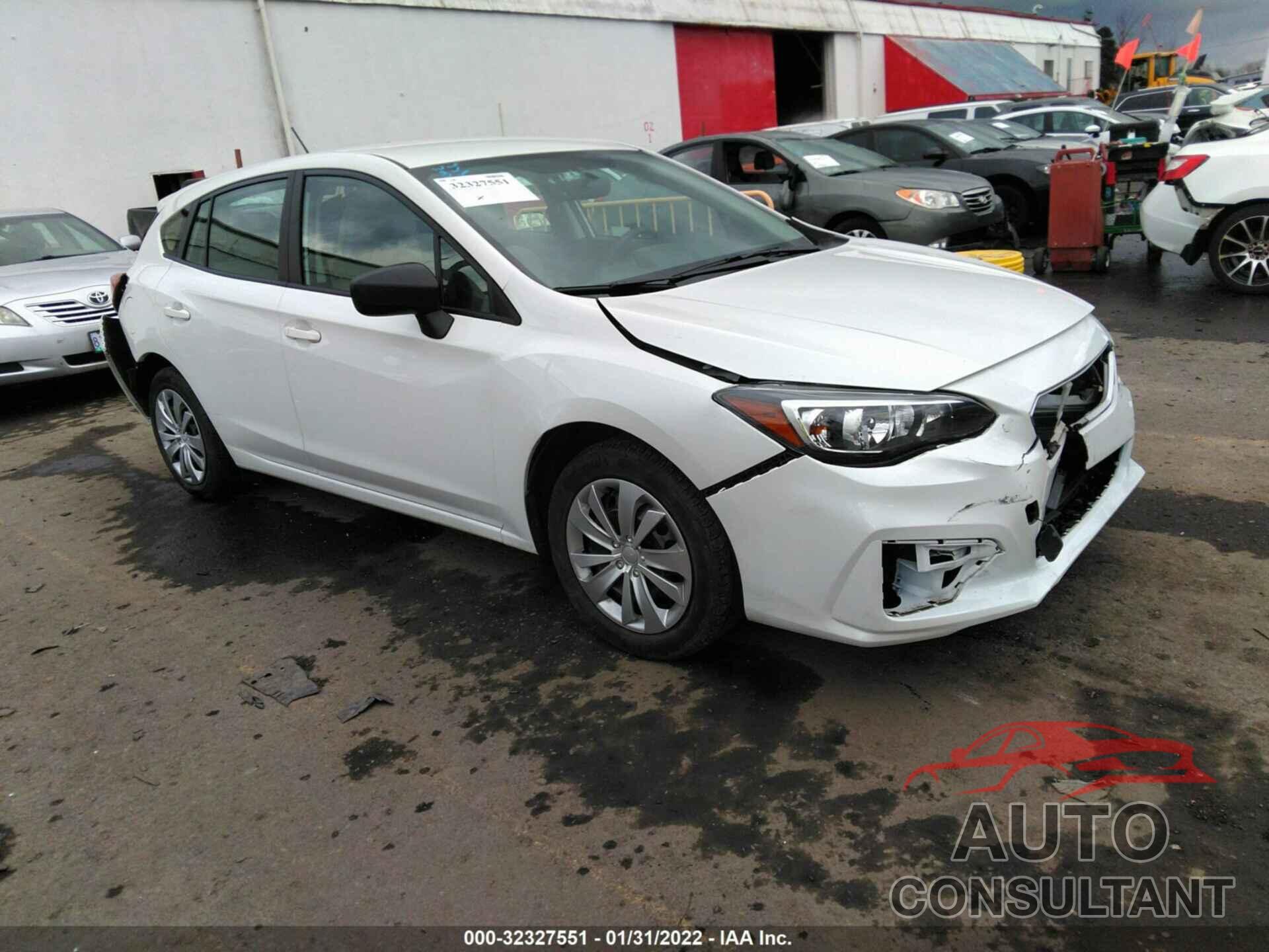 SUBARU IMPREZA 2018 - 4S3GTAA60J1732204