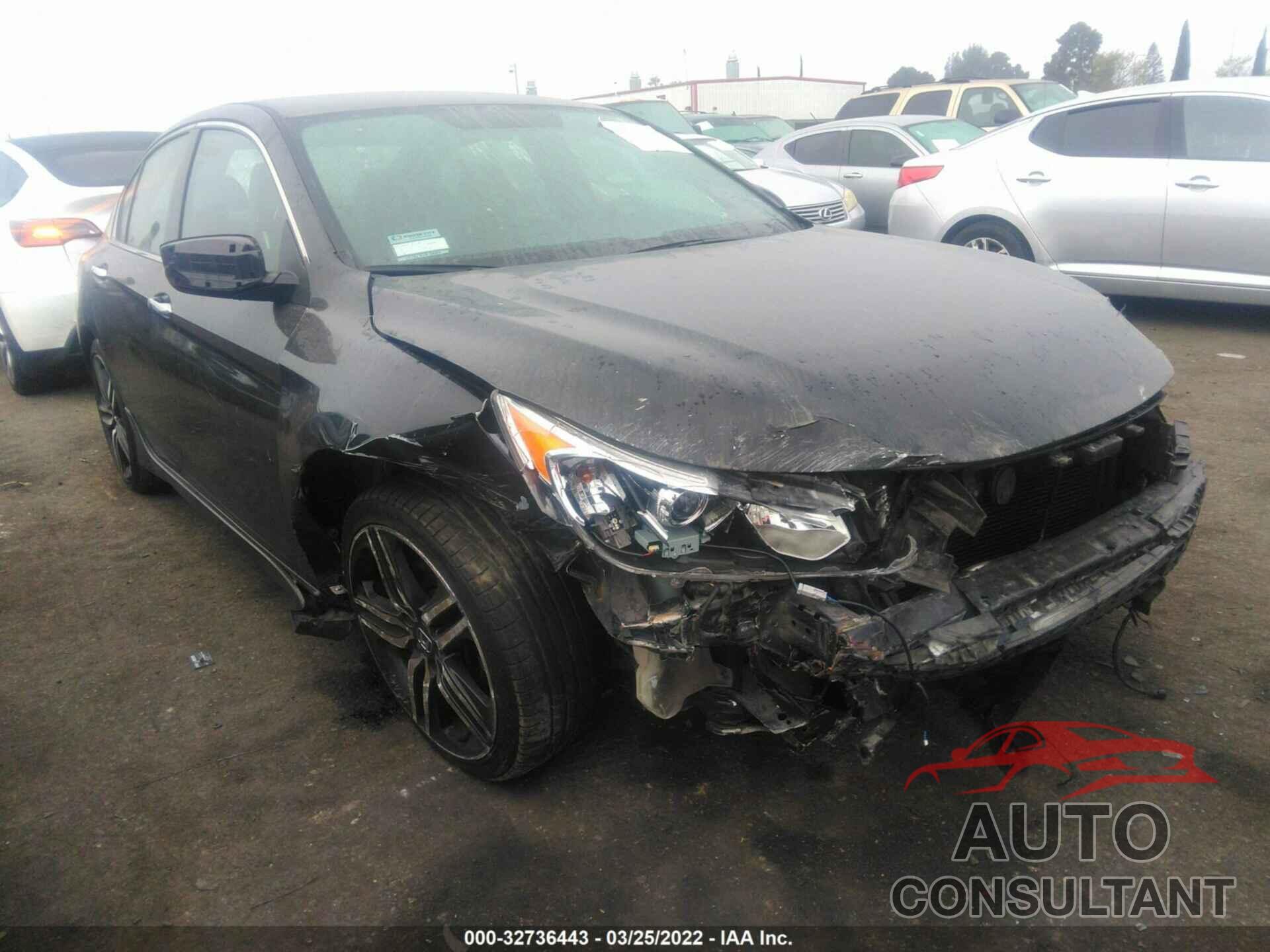 HONDA ACCORD SEDAN 2016 - 1HGCR2F50GA157941