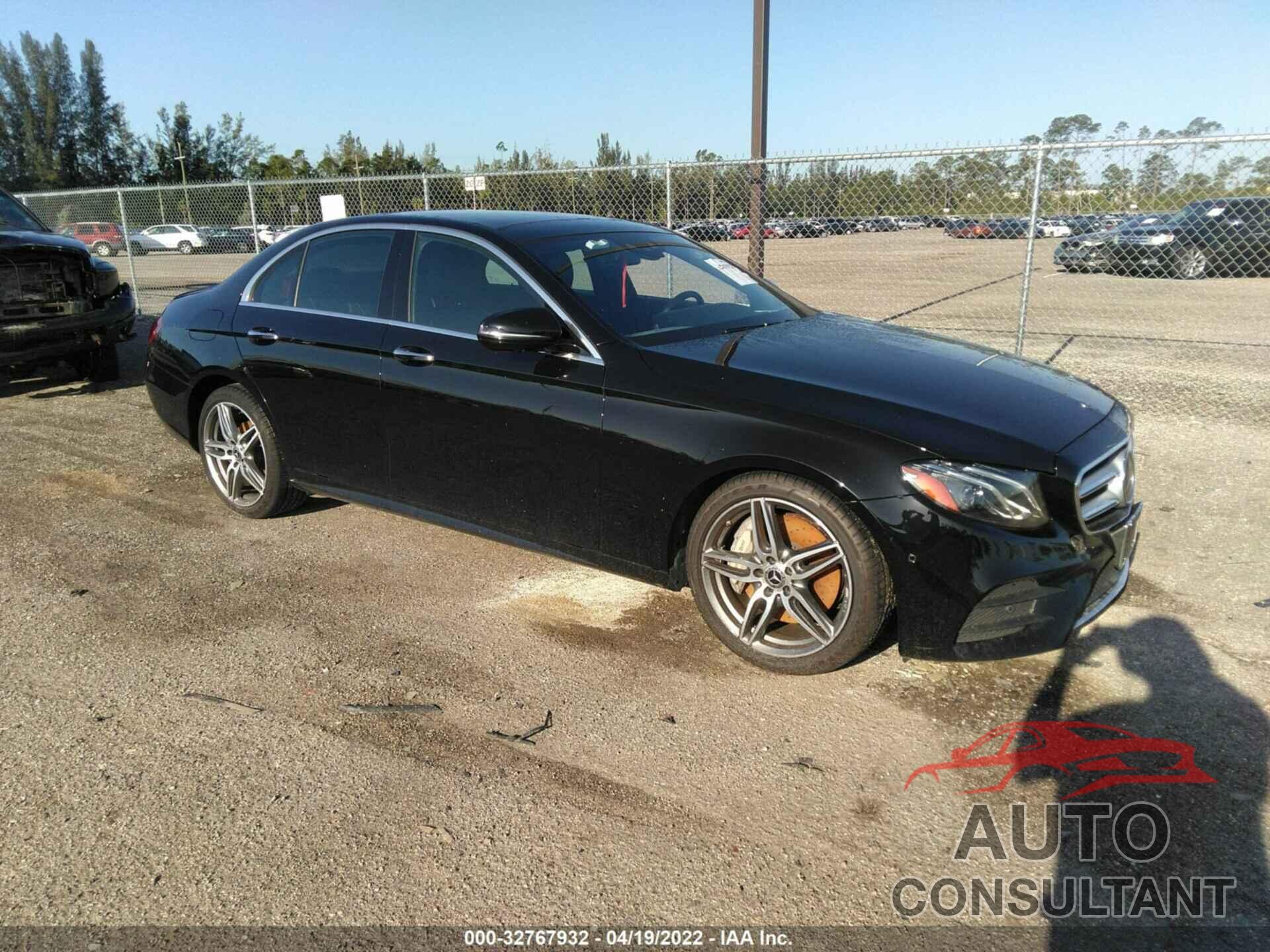 MERCEDES-BENZ E-CLASS 2019 - WDDZF4KB0KA554315