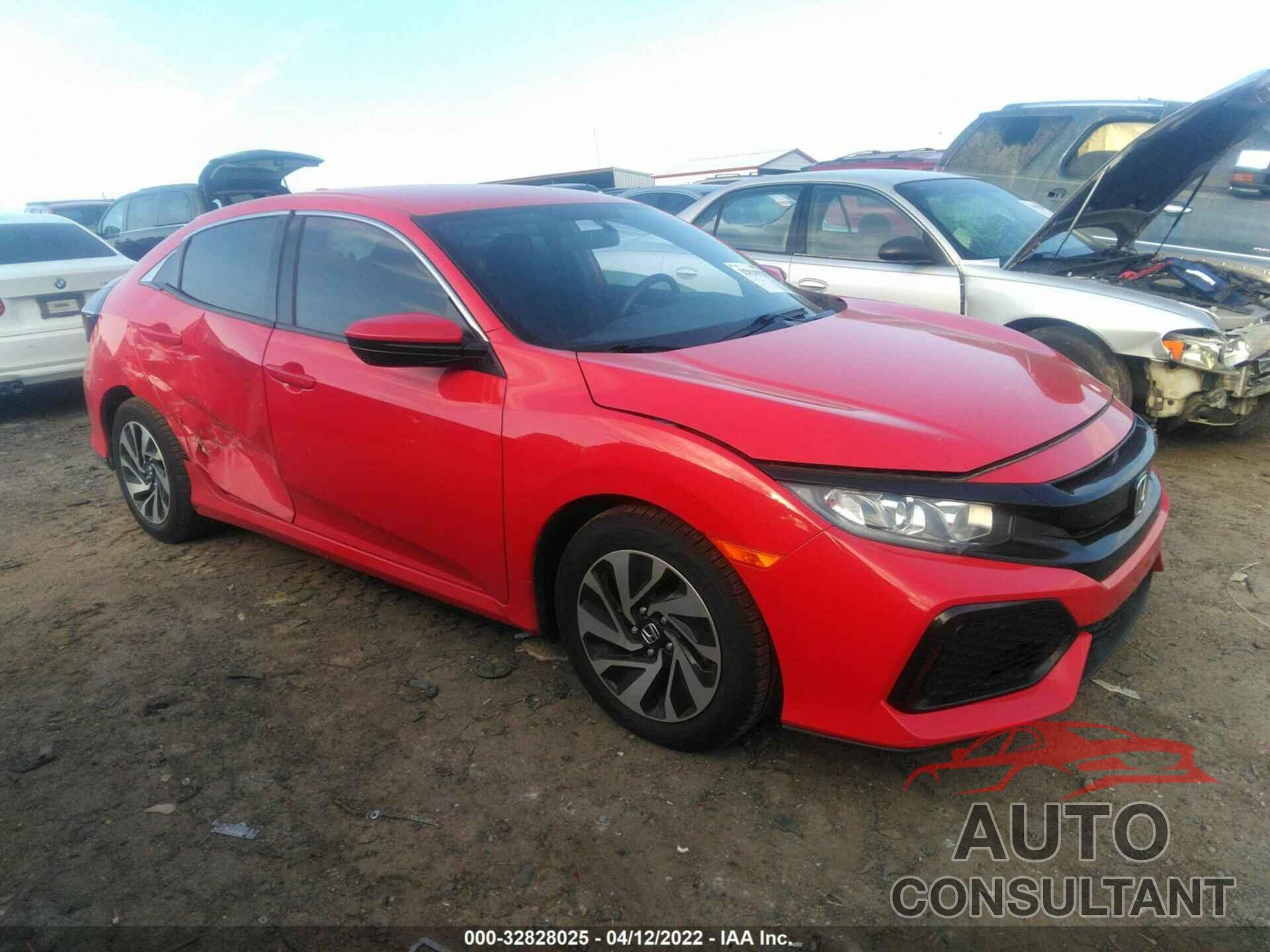 HONDA CIVIC HATCHBACK 2017 - SHHFK7H27HU209427