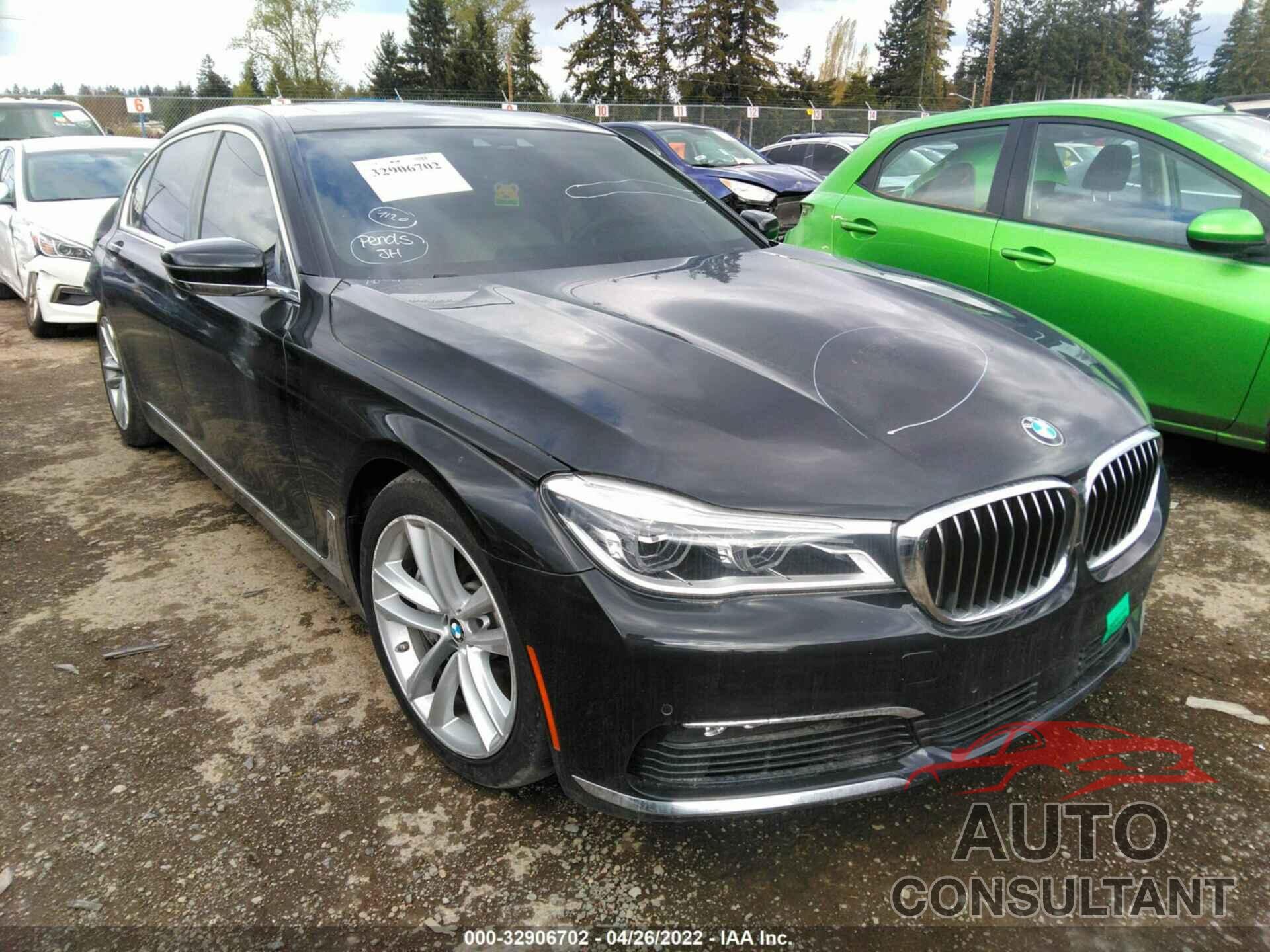 BMW 7 SERIES 2018 - WBA7F2C52JG424804