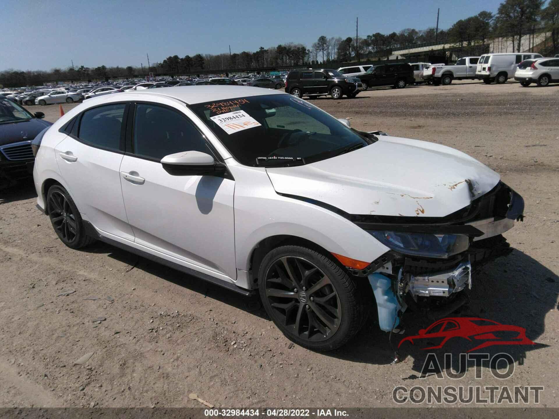 HONDA CIVIC HATCHBACK 2021 - SHHFK7H44MU407720