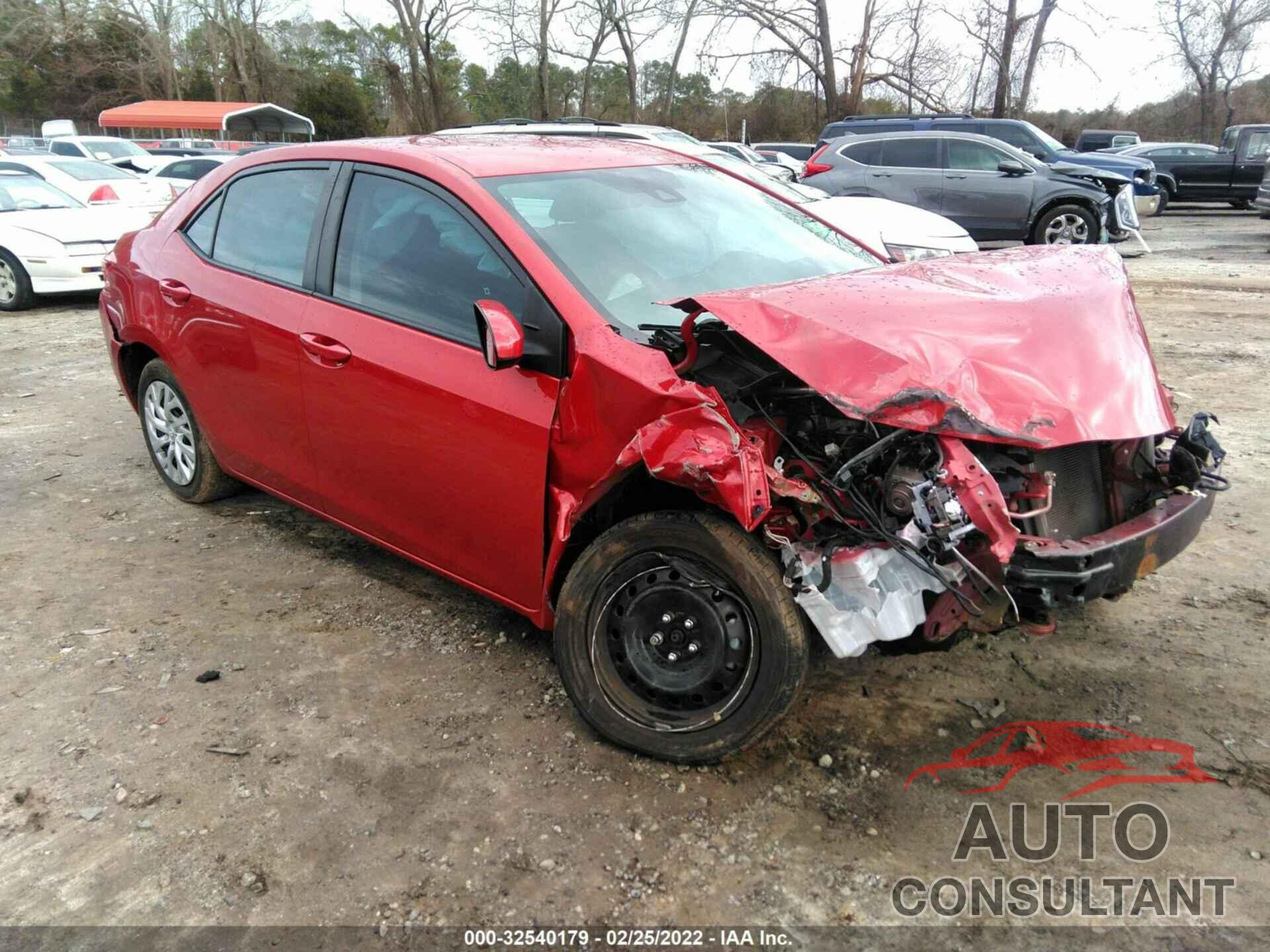 TOYOTA COROLLA 2018 - 5YFBURHE7JP845775