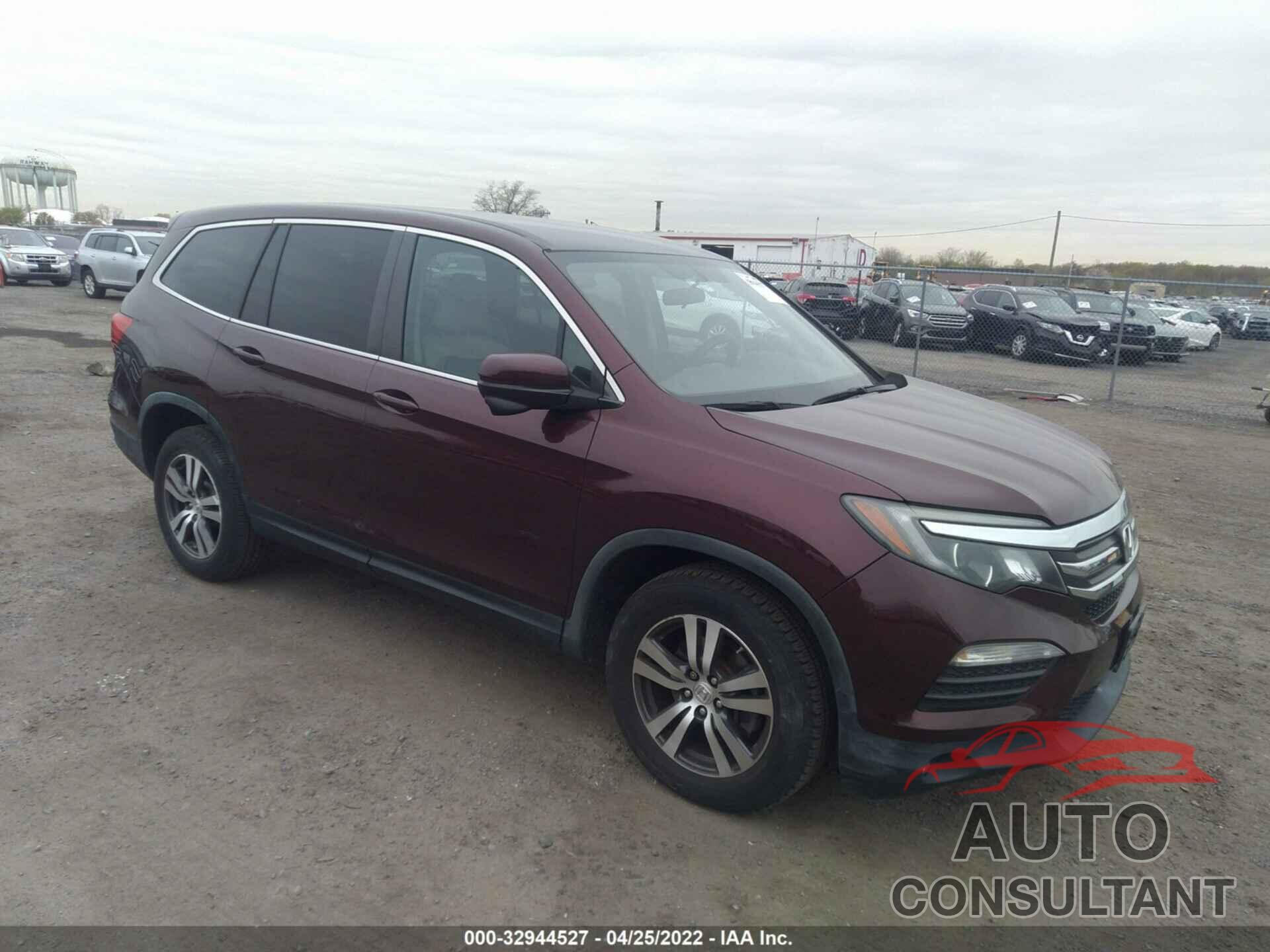 HONDA PILOT 2016 - 5FNYF6H36GB064140