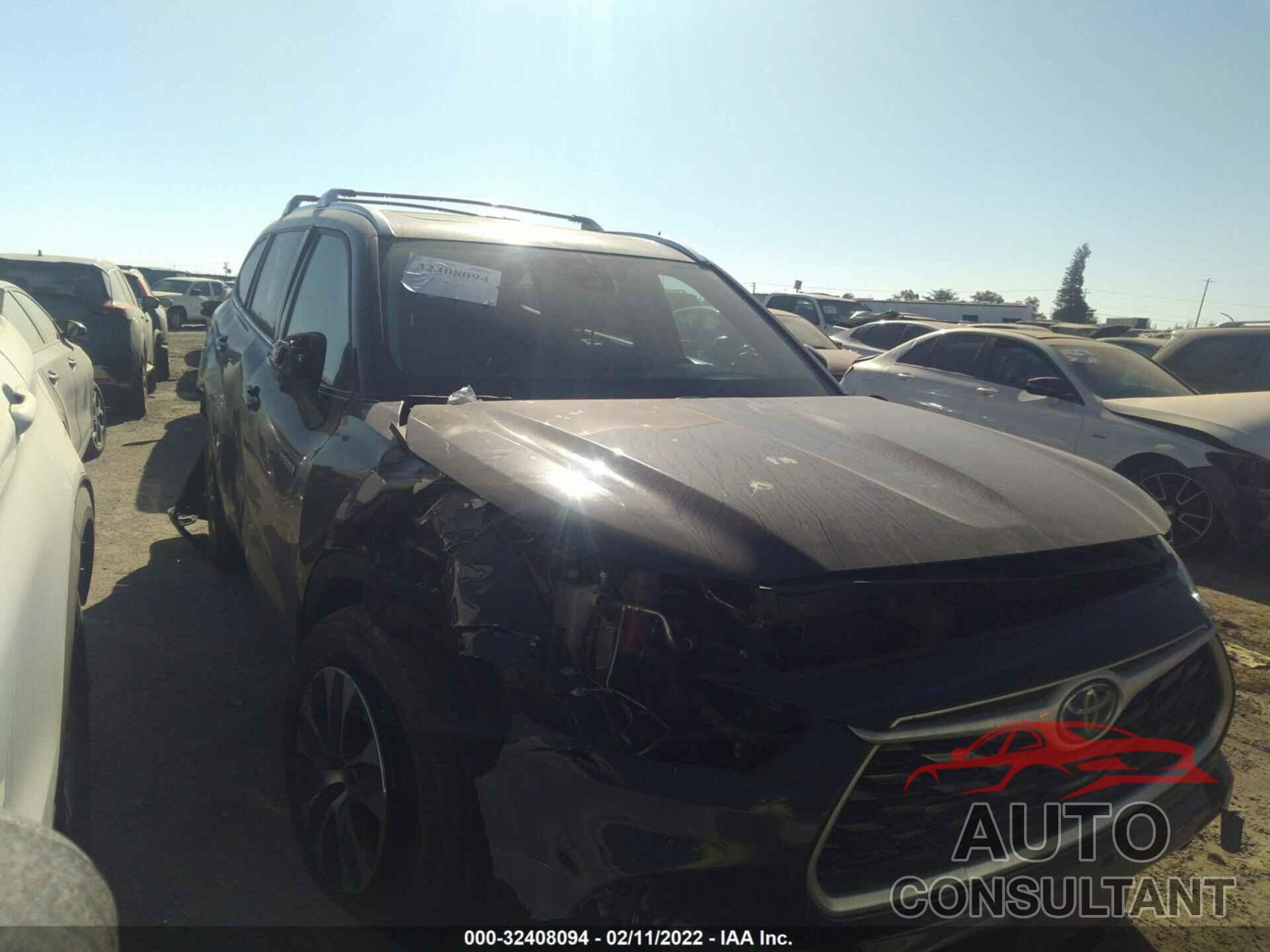 TOYOTA HIGHLANDER 2021 - 5TDHBRCH8MS517259