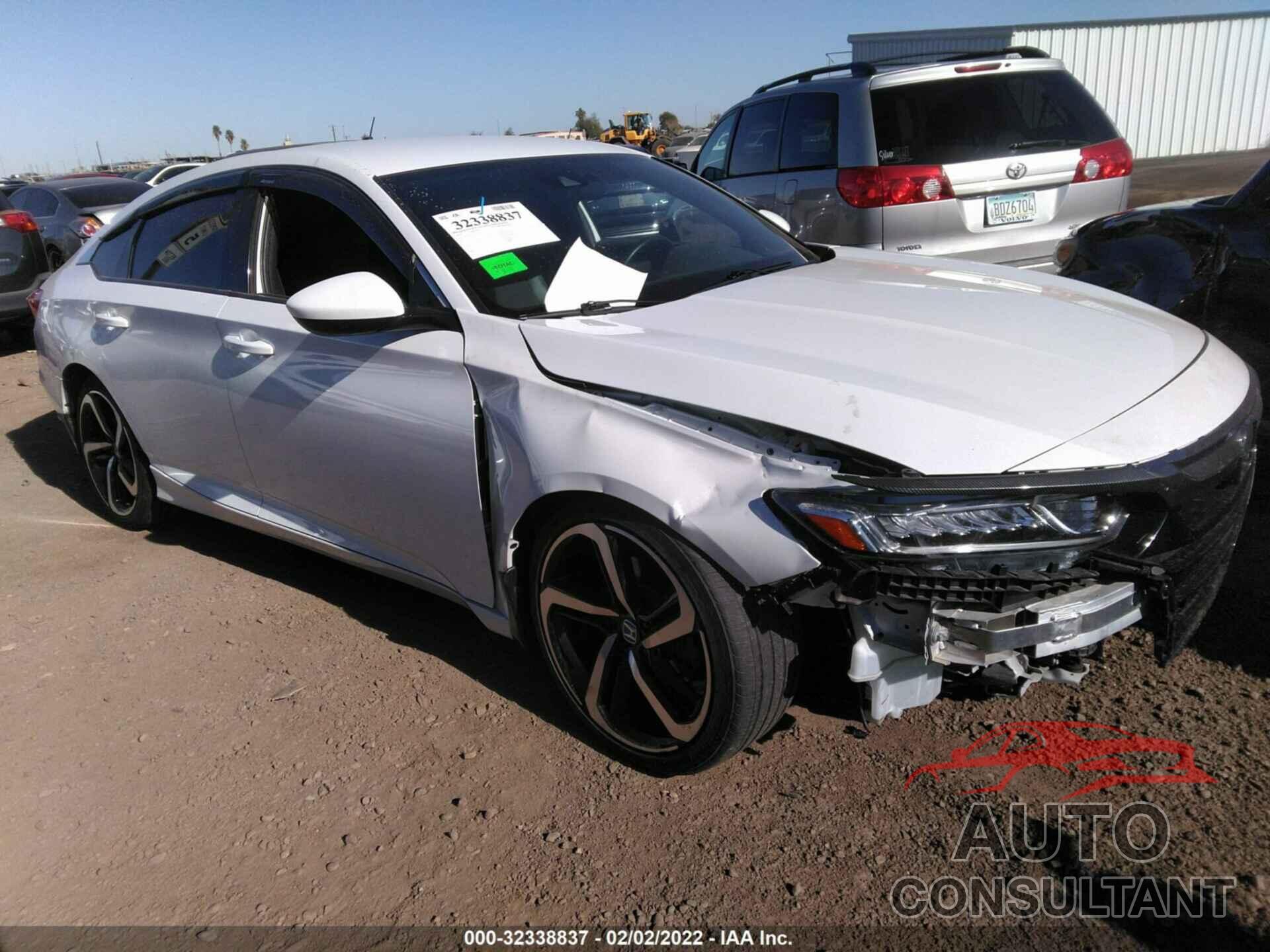 HONDA ACCORD SEDAN 2019 - 1HGCV1E32KA076311