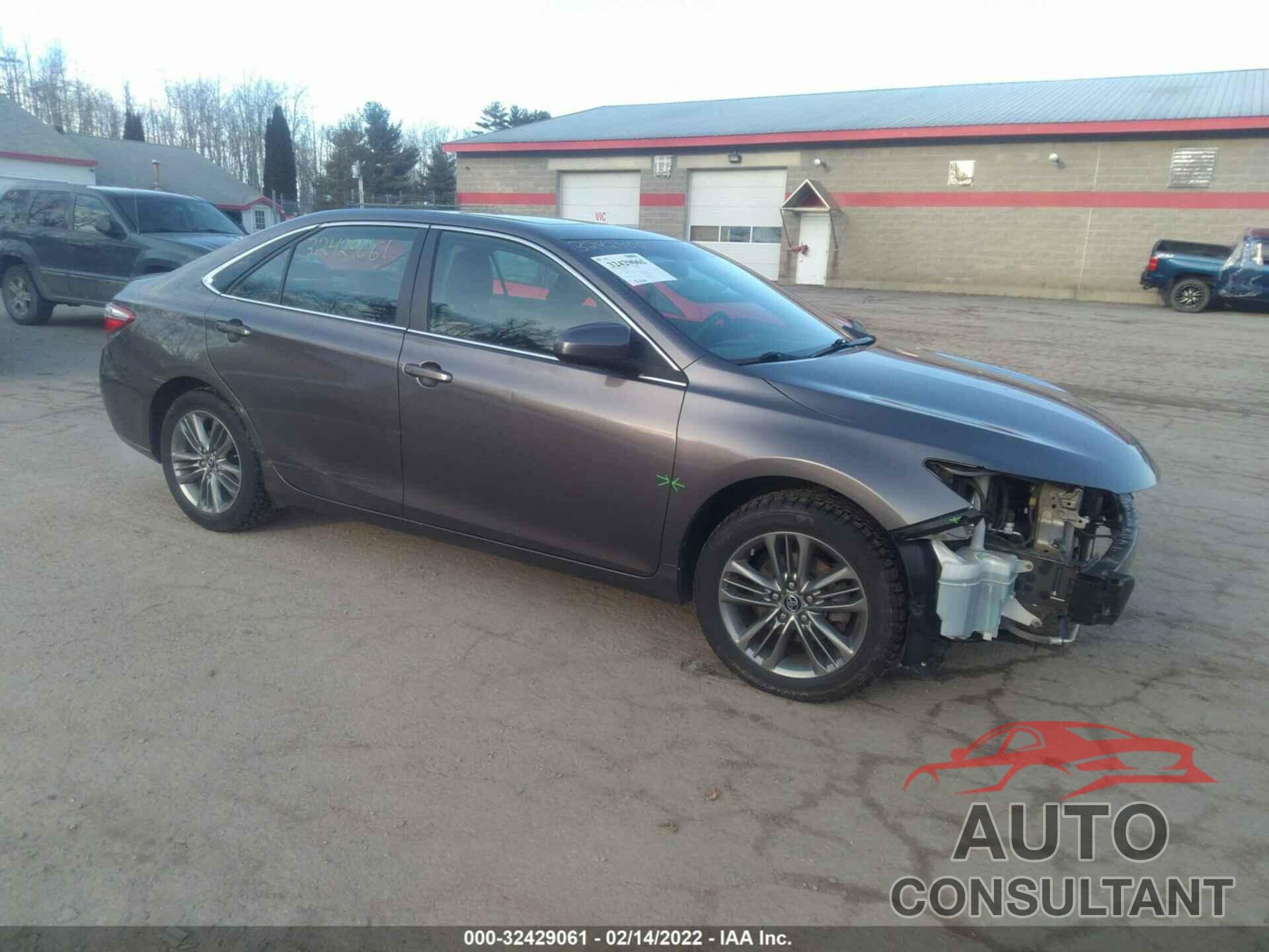 TOYOTA CAMRY 2017 - 4T1BF1FK6HU299323
