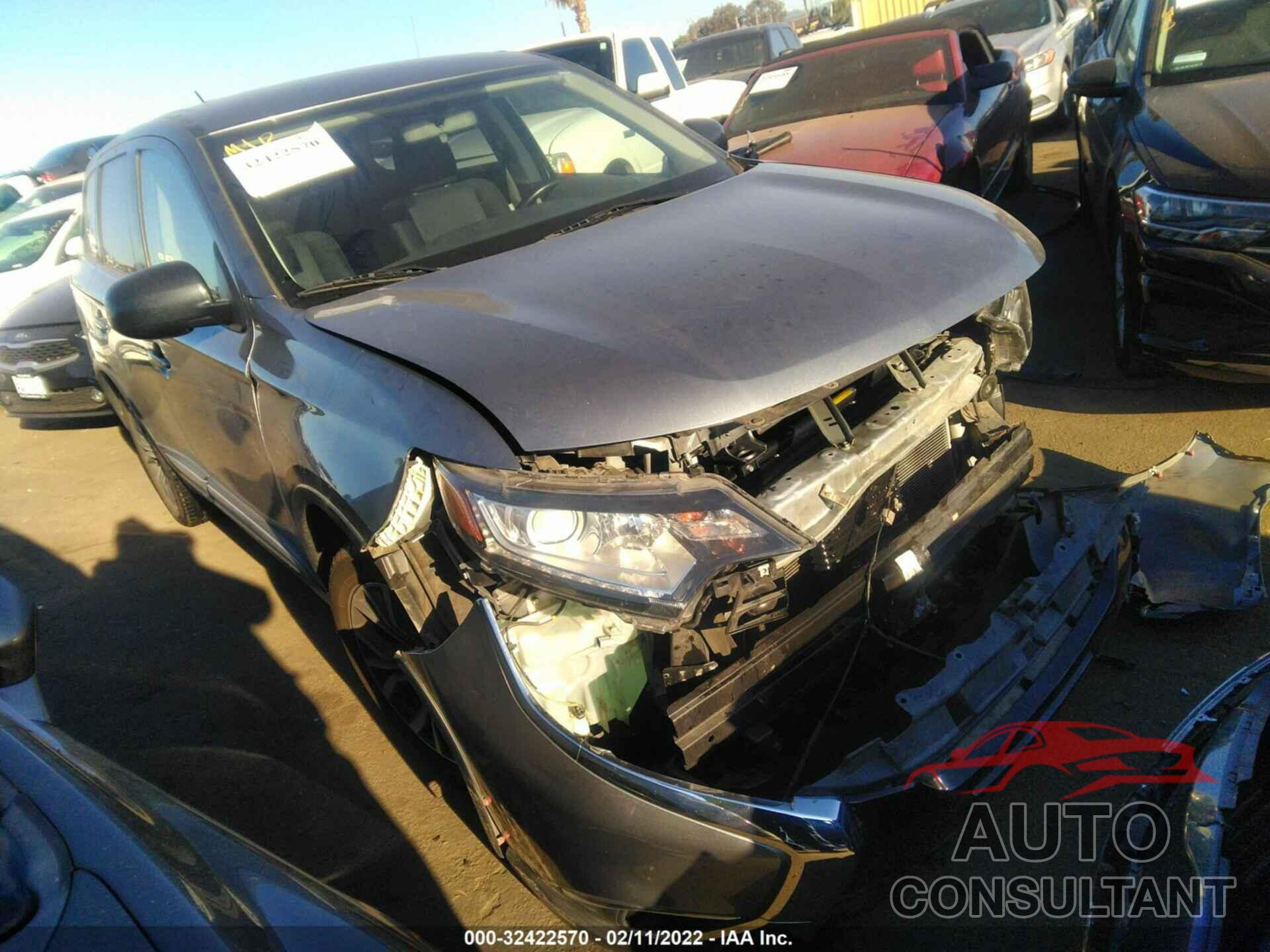 MITSUBISHI OUTLANDER 2016 - JA4AD2A30GZ019077