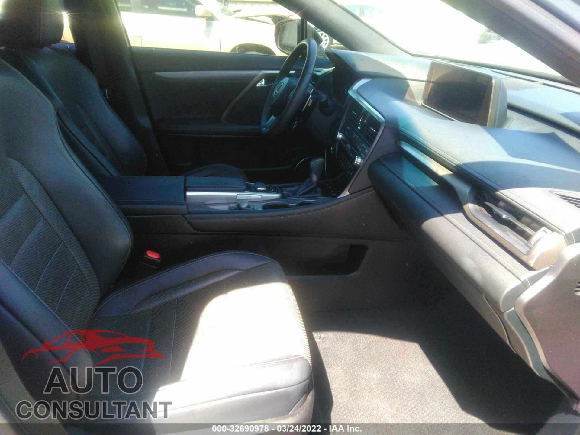 LEXUS RX 2019 - 2T2BZMCA9KC190900