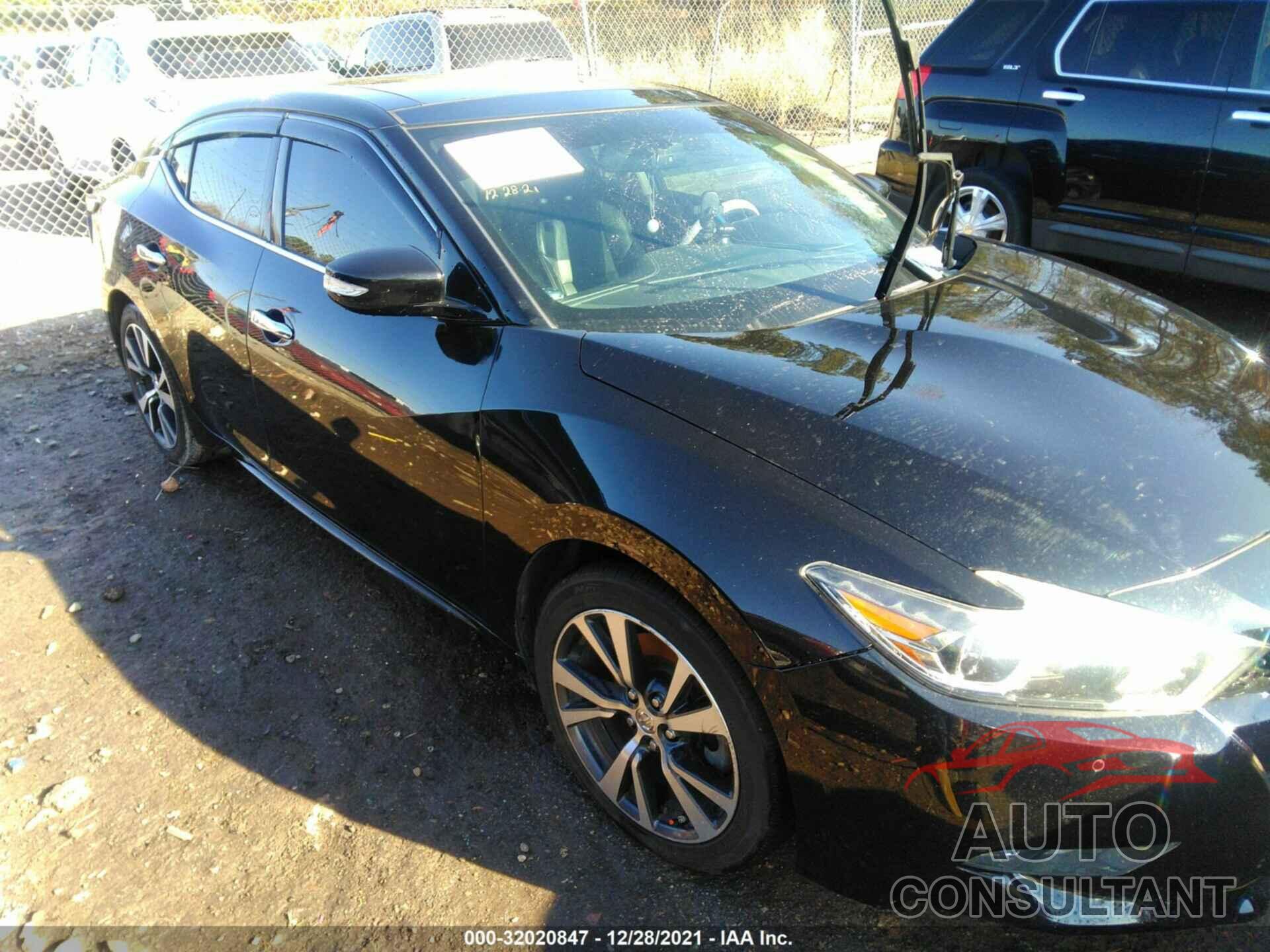 NISSAN MAXIMA 2017 - 1N4AA6APXHC411177