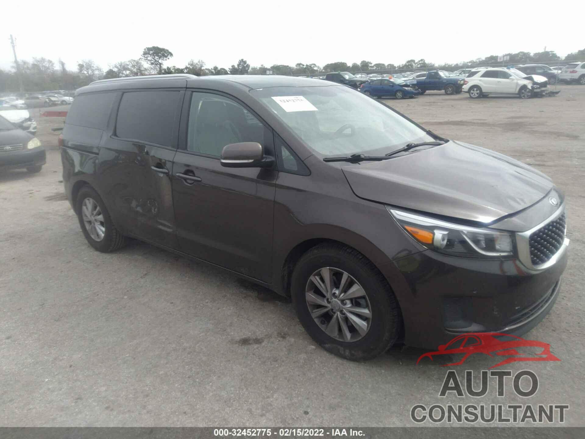 KIA SEDONA 2017 - KNDMB5C13H6240603