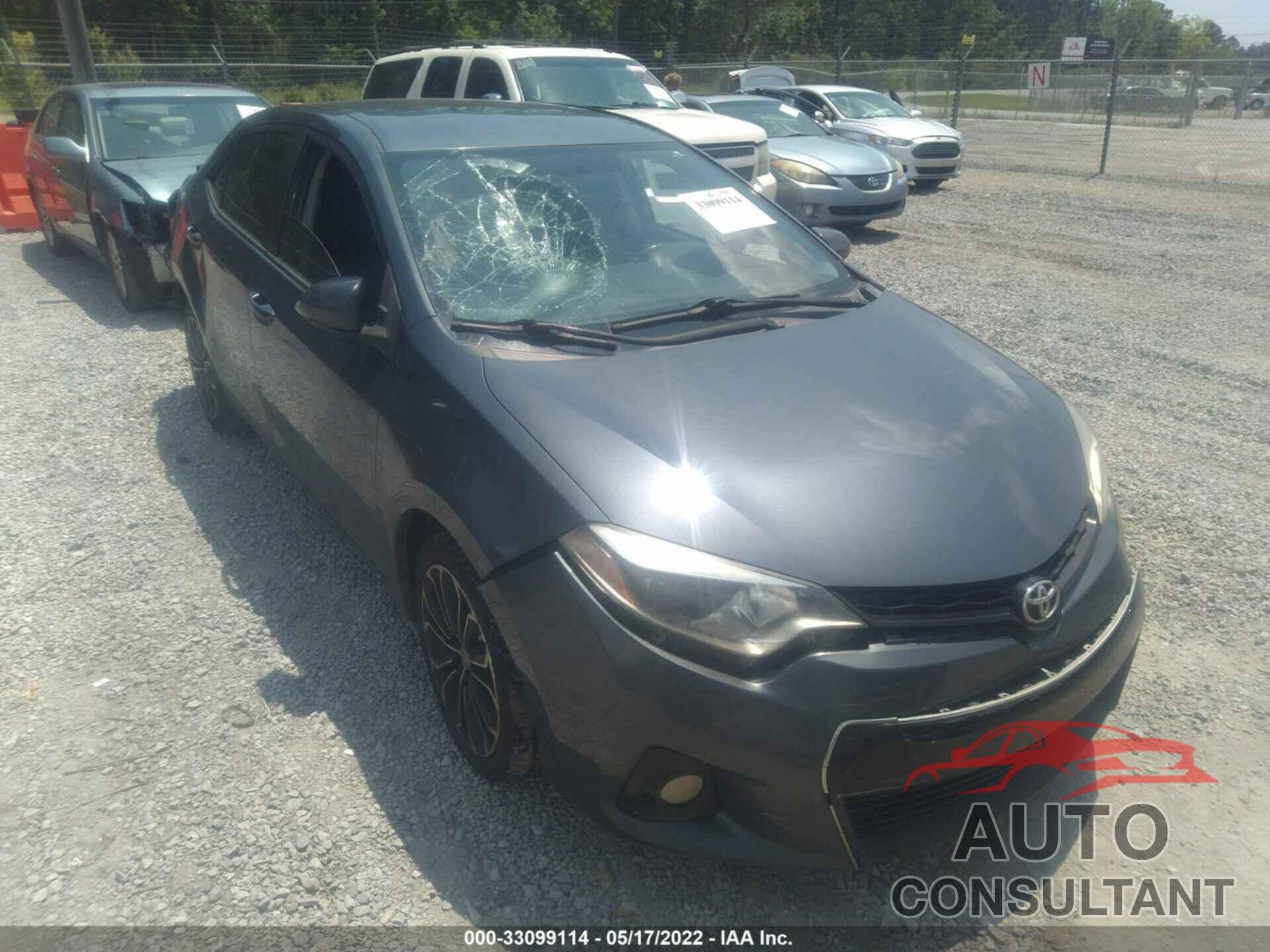 TOYOTA COROLLA 2016 - 5YFBURHE5GP489481