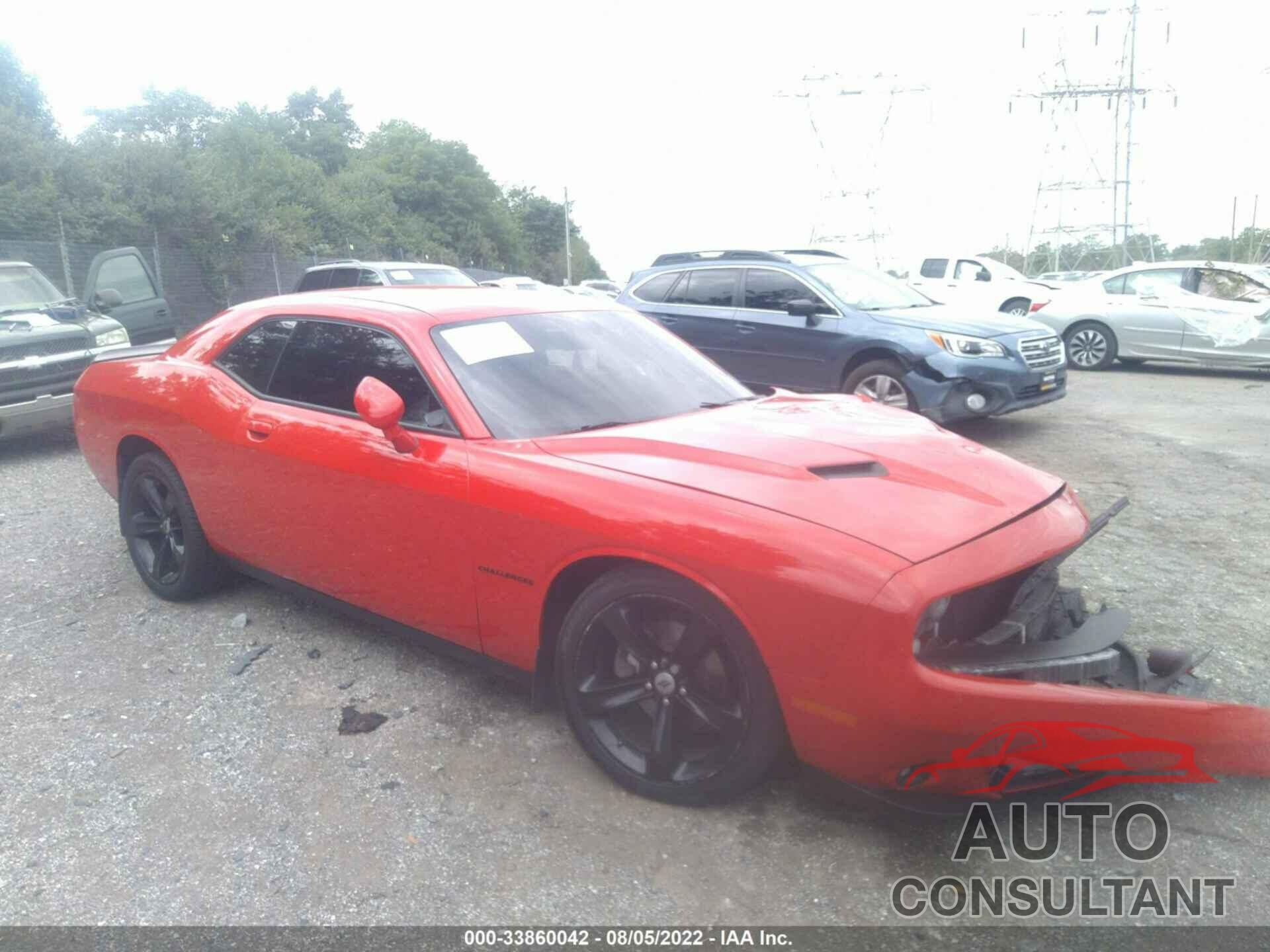 DODGE CHALLENGER 2017 - 2C3CDZAG4HH592032