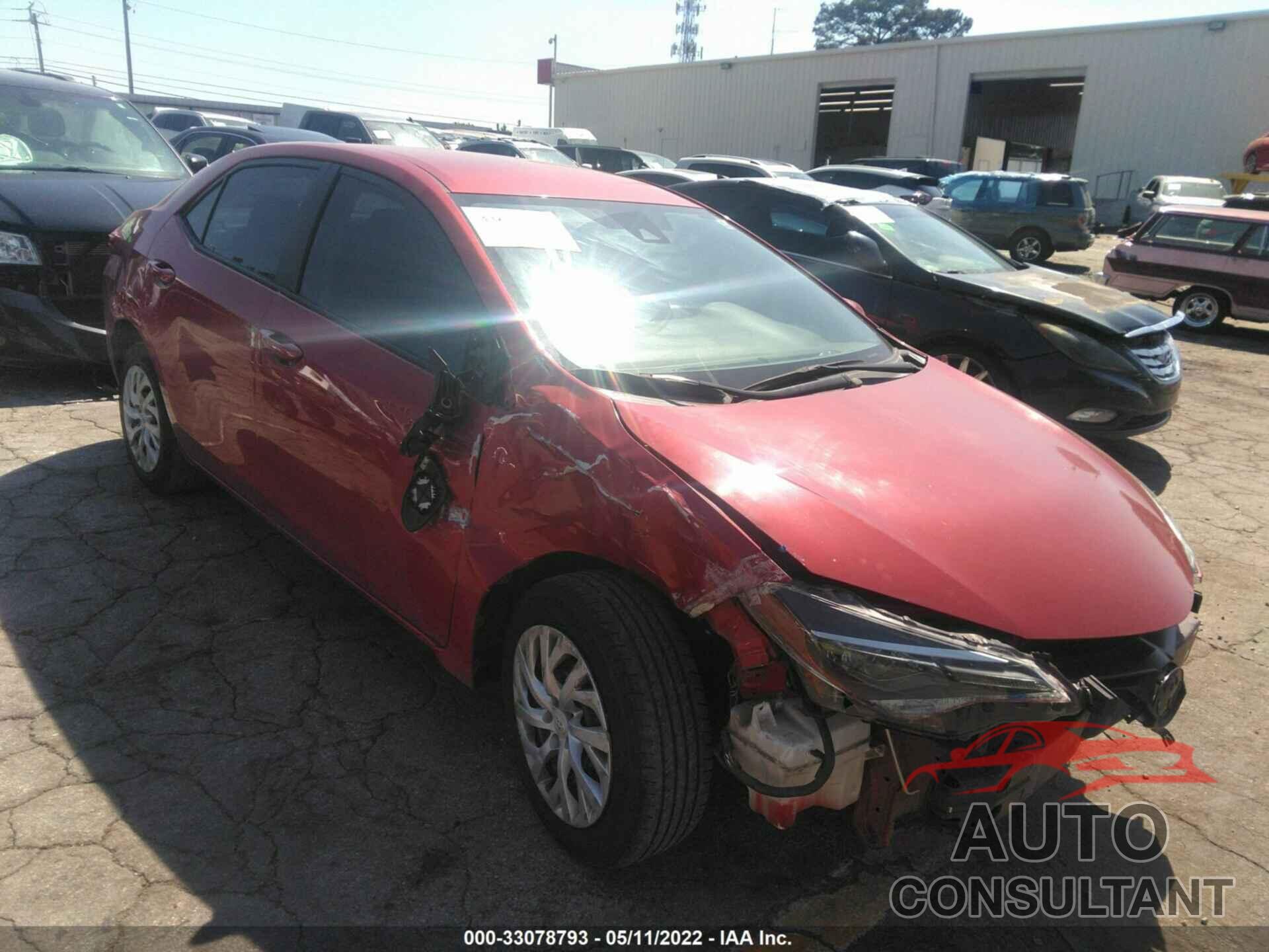 TOYOTA COROLLA 2019 - 5YFBURHE9KP900387