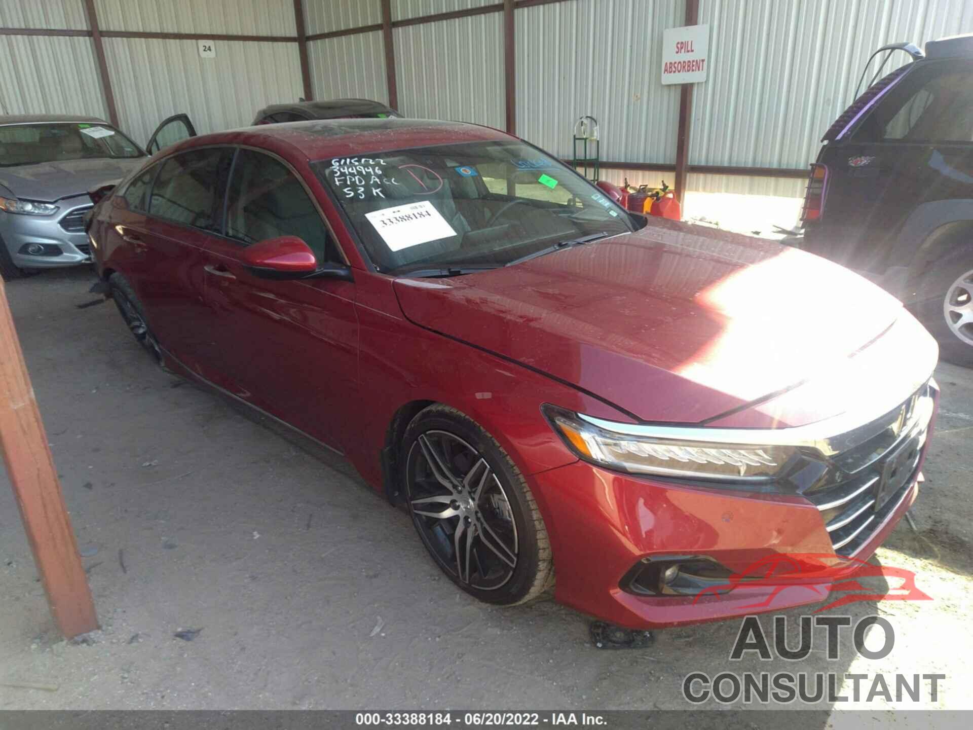 HONDA ACCORD SEDAN 2021 - 1HGCV2F91MA002101