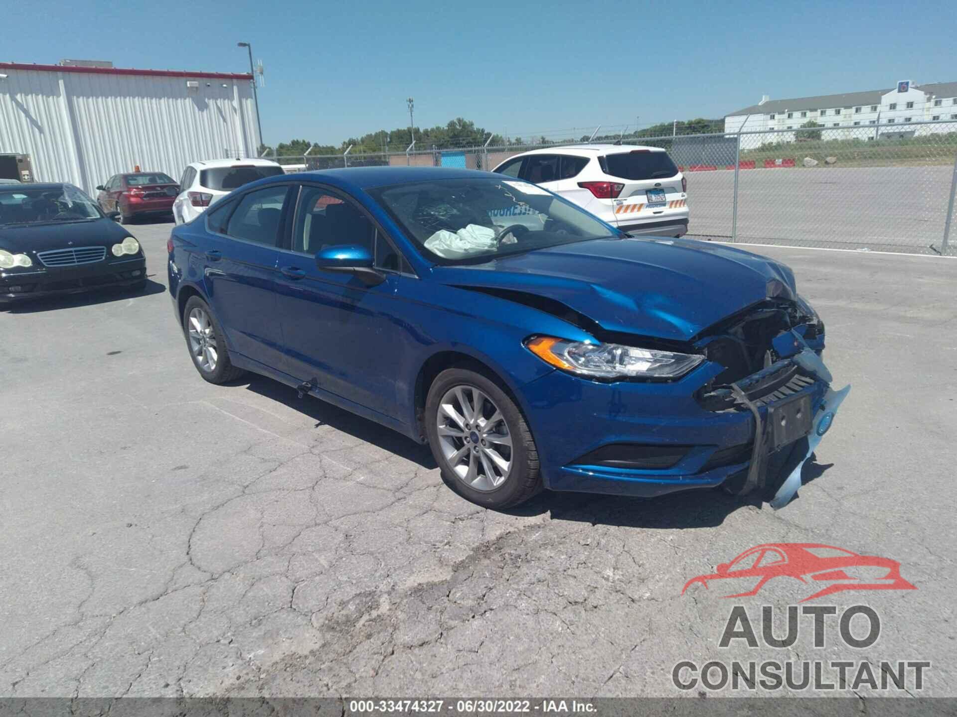 FORD FUSION 2017 - 3FA6P0H71HR111973