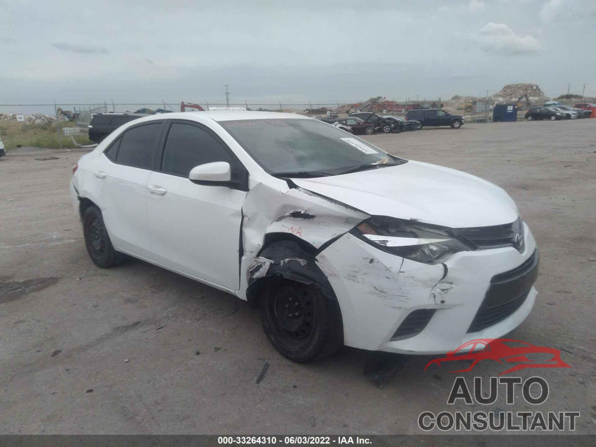 TOYOTA COROLLA 2016 - 5YFBURHE9GP402147