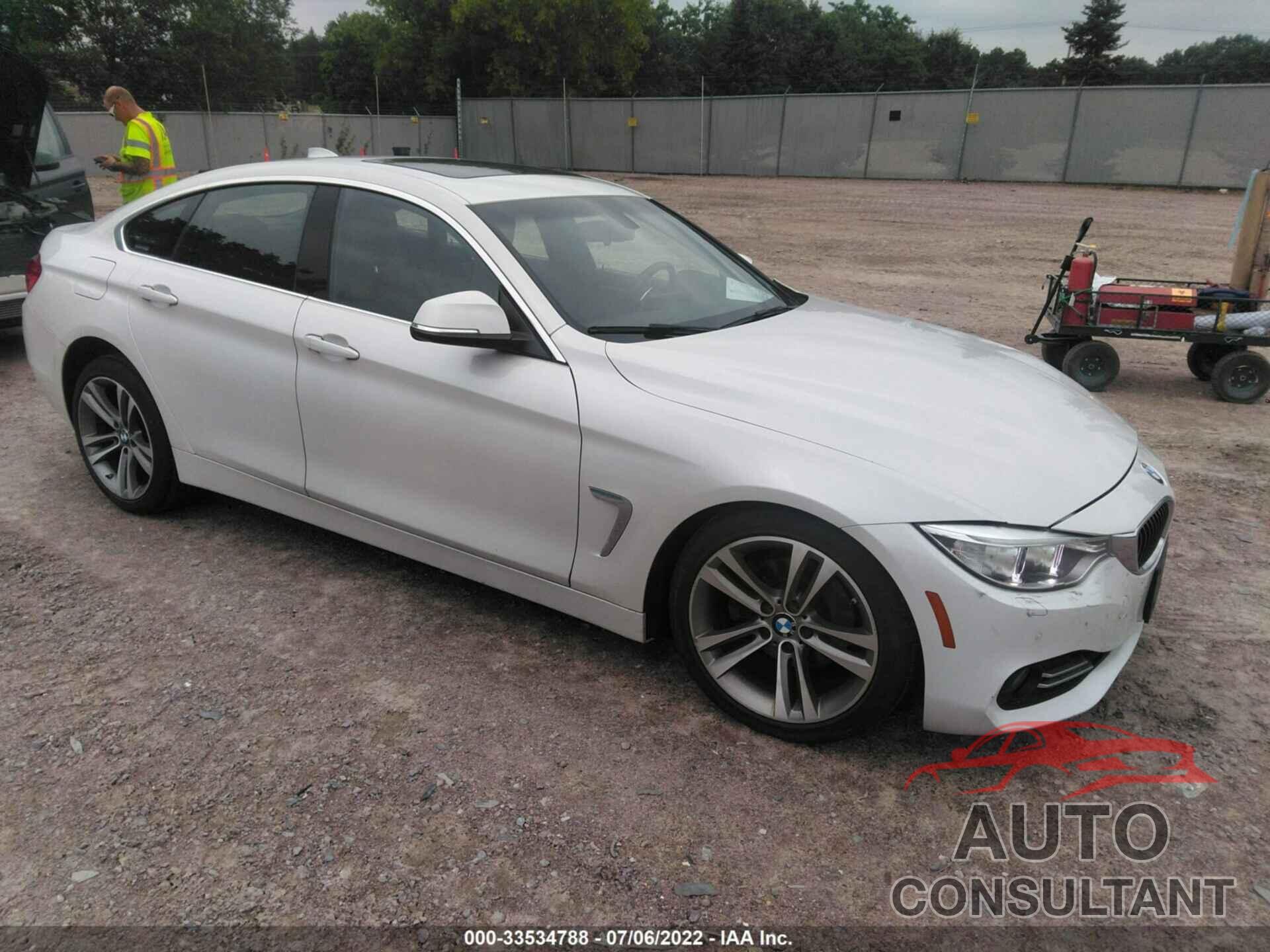 BMW 4 SERIES 2016 - WBA4C9C56GG138645