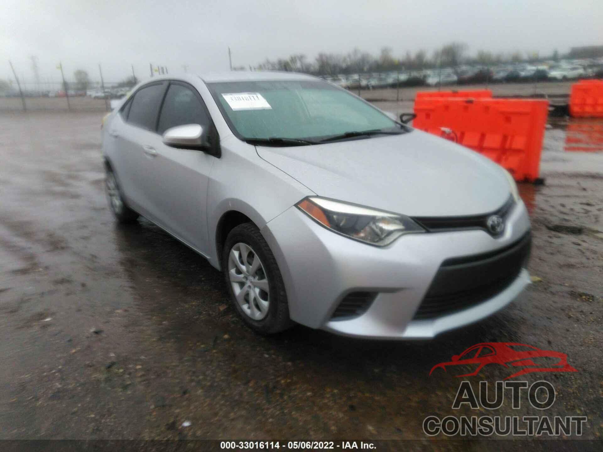 TOYOTA COROLLA 2016 - 2T1BURHE0GC508440