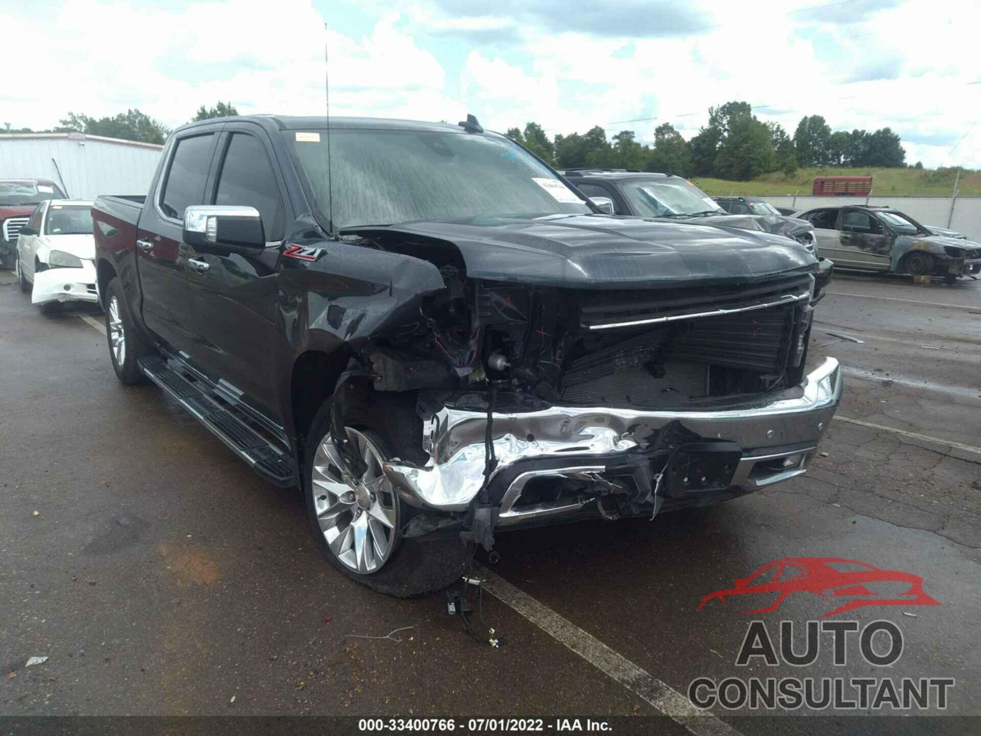 CHEVROLET SILVERADO 1500 2020 - 1GCUYGED2LZ106111