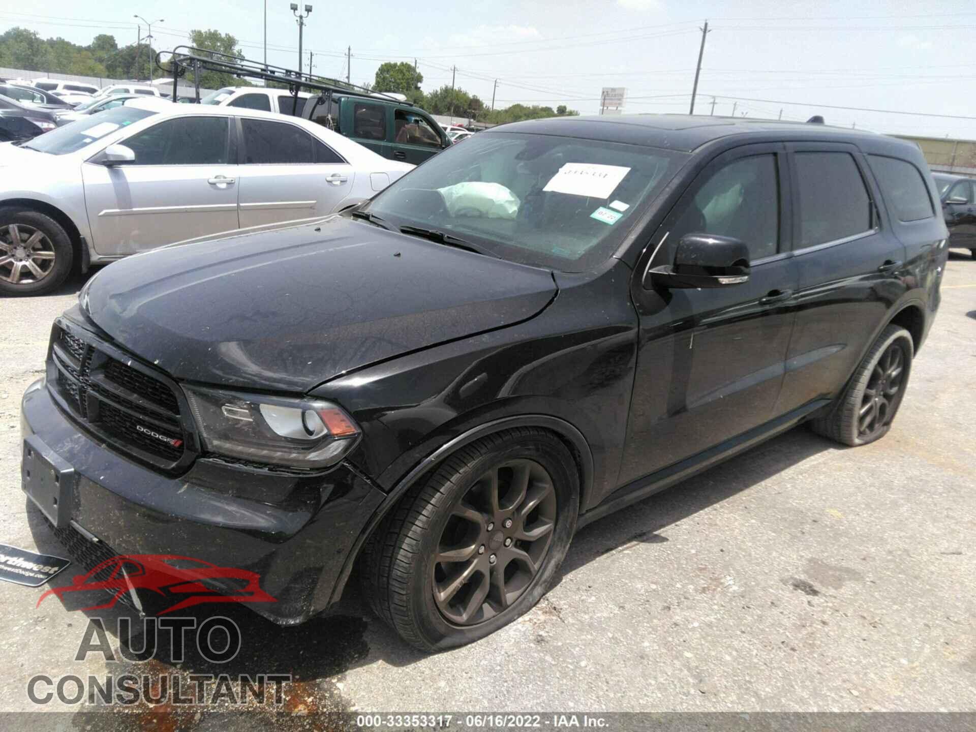 DODGE DURANGO 2017 - 1C4SDJCT9HC725339
