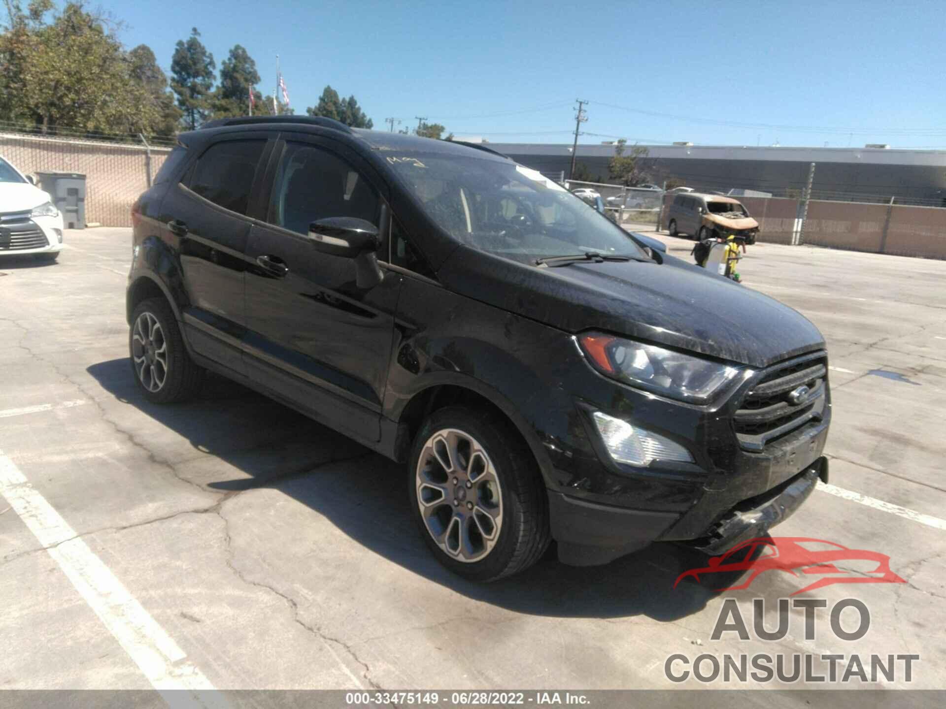 FORD ECOSPORT 2020 - MAJ6S3JL9LC347186