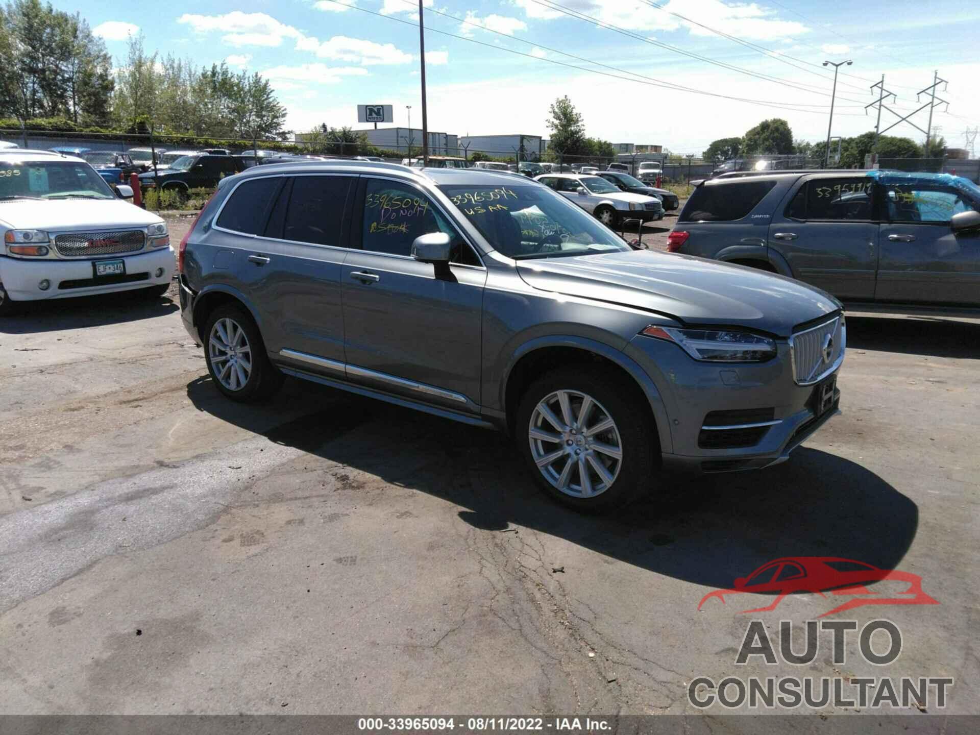 VOLVO XC90 2019 - YV4BR0CLXK1433470