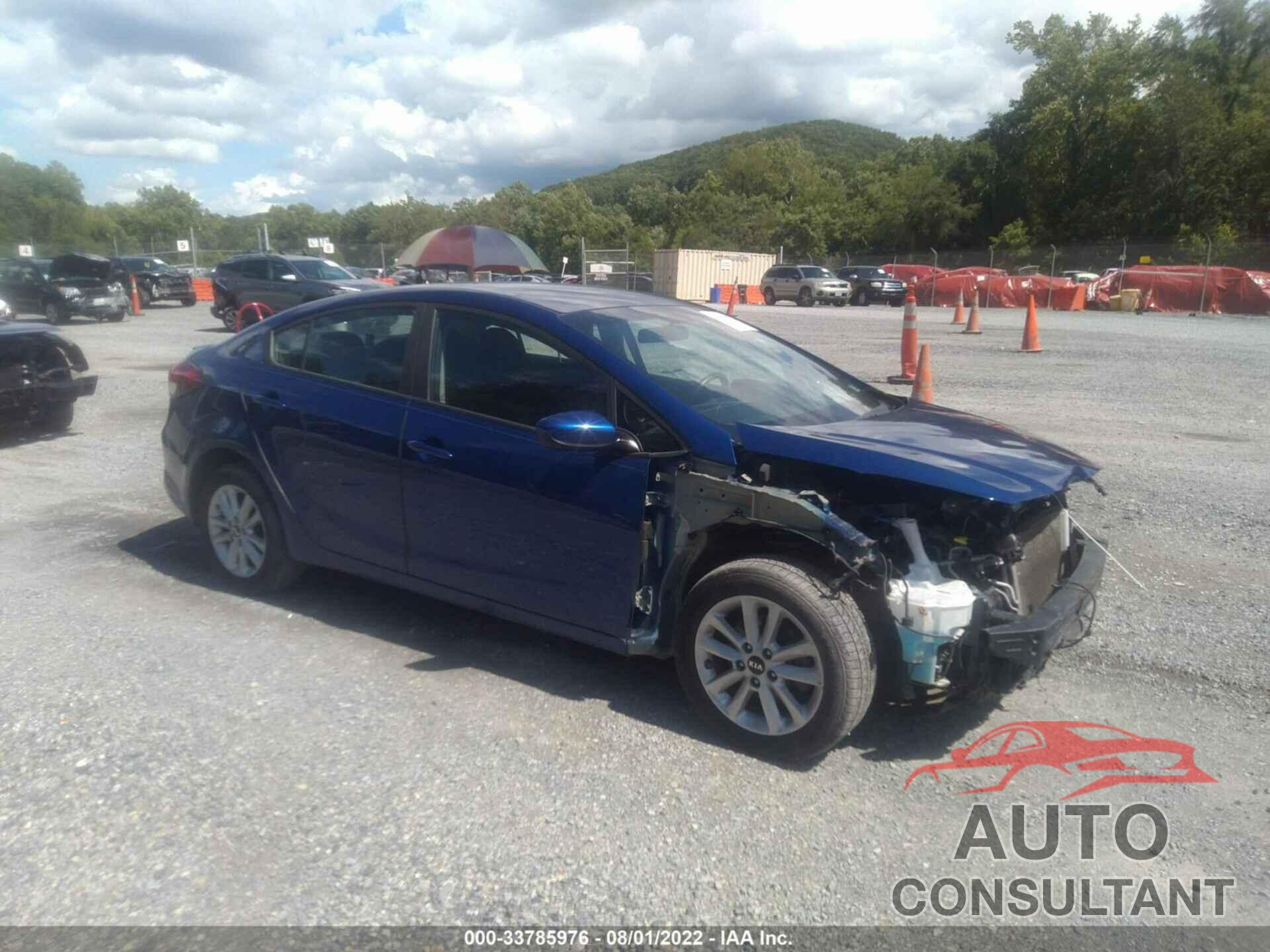 KIA FORTE 2017 - 3KPFL4A74HE123131