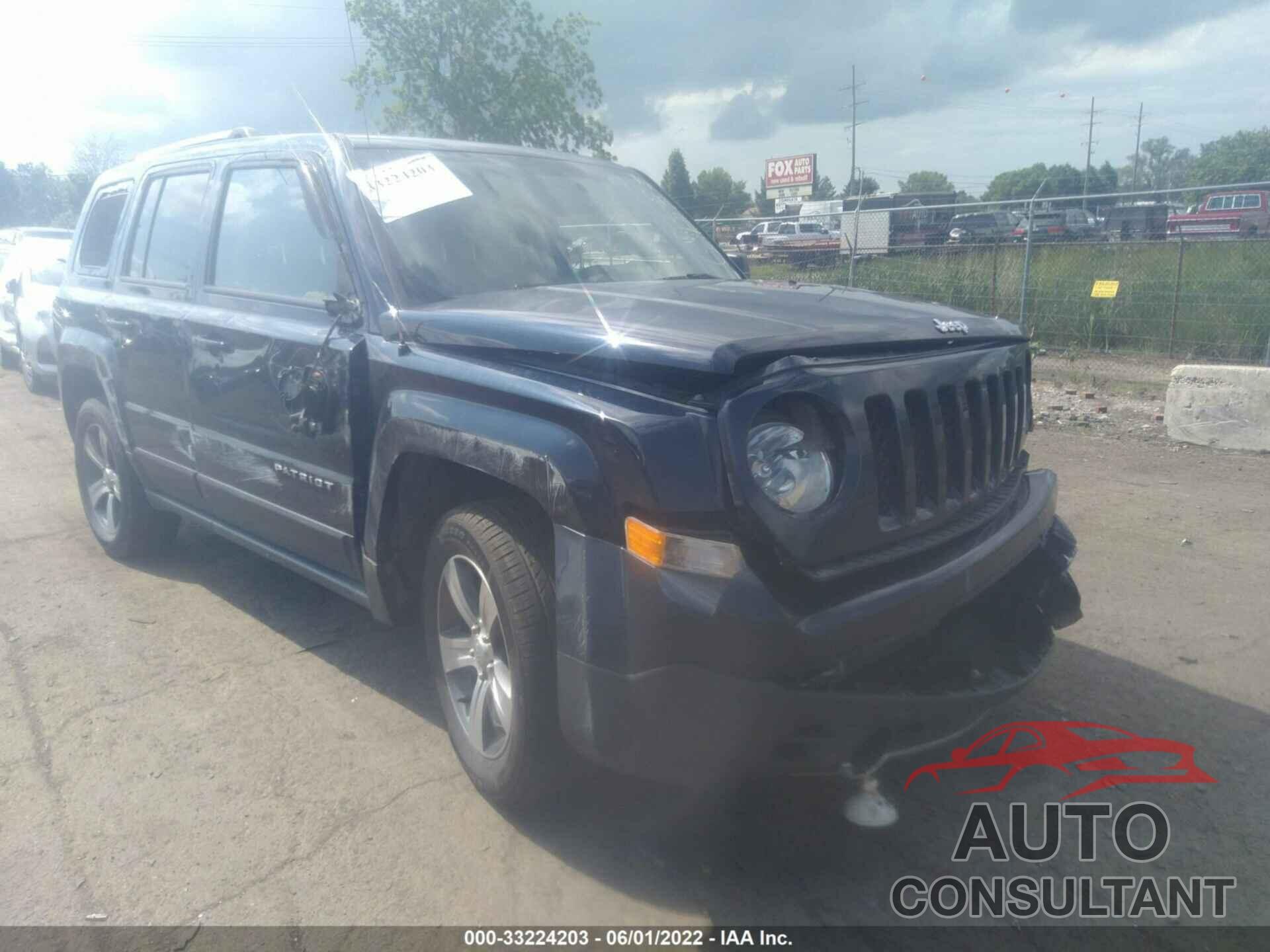 JEEP PATRIOT 2017 - 1C4NJRFB0HD181332