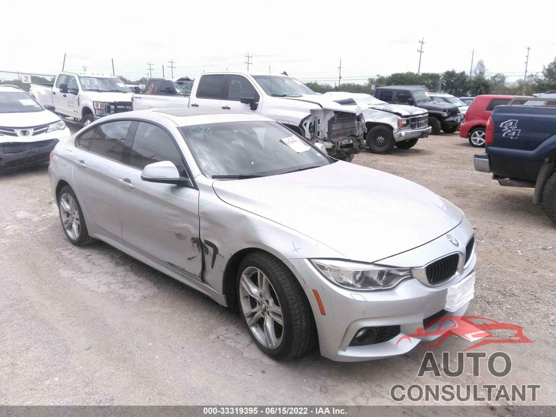 BMW 4 SERIES 2016 - WBA4C9C53GG139770