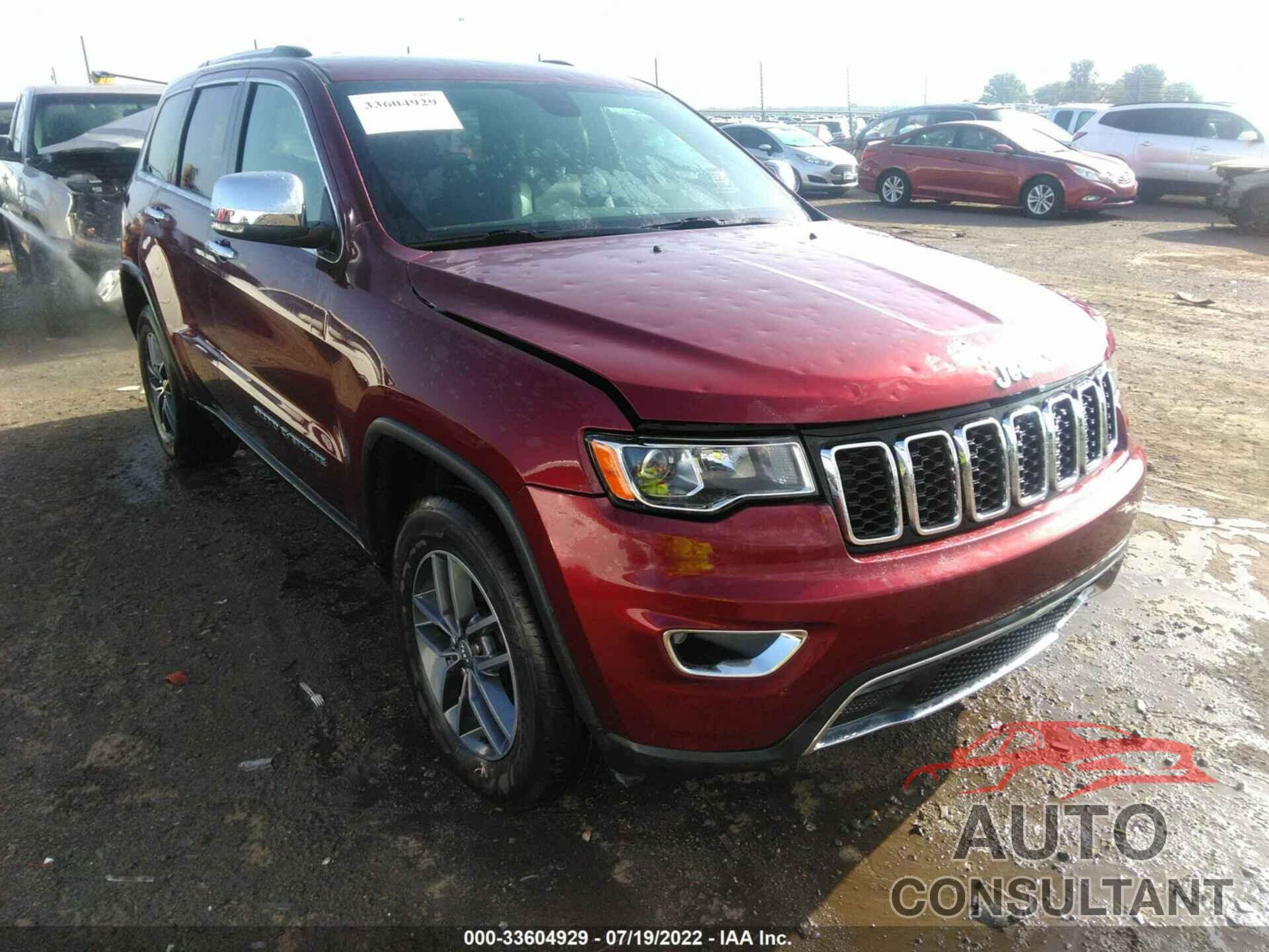 JEEP GRAND CHEROKEE 2017 - 1C4RJFBGXHC791455